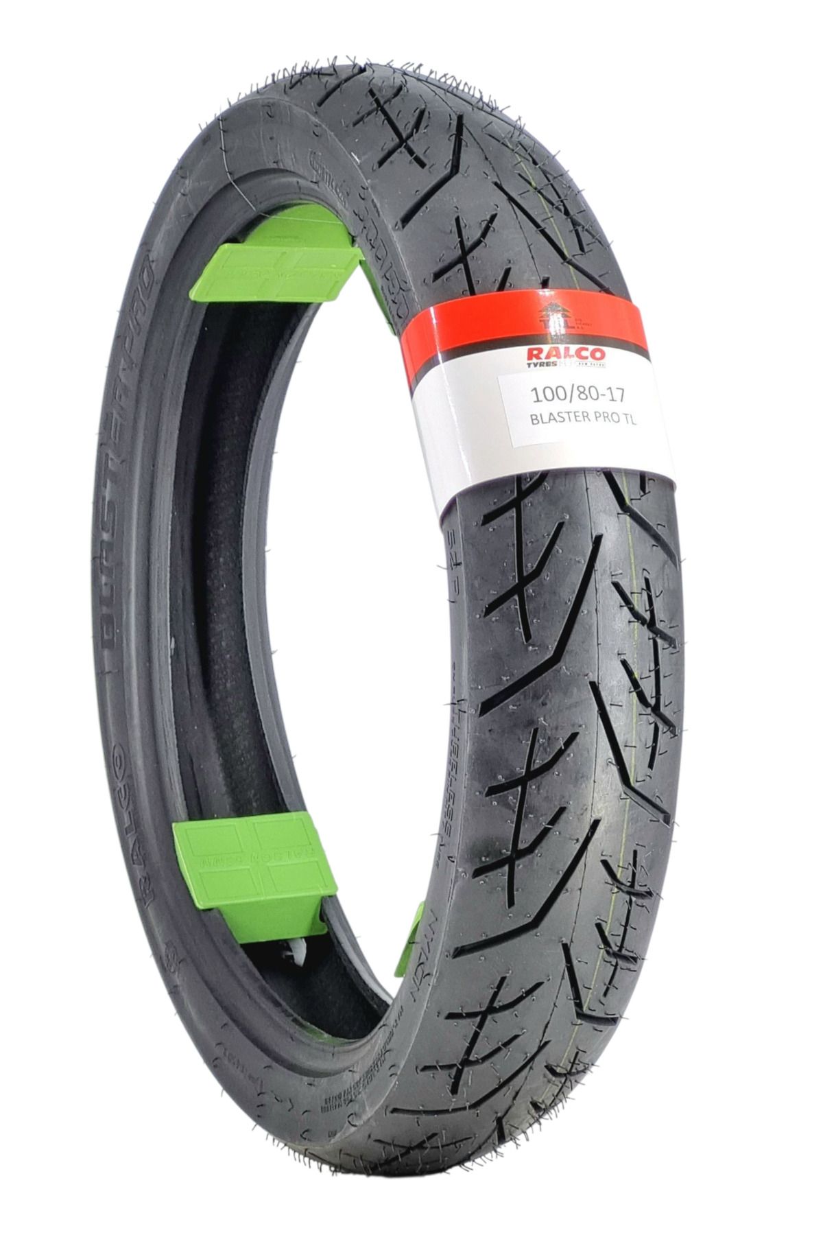 RALCO TYRES 100/80-17 TL (TUBELESS - DUBLEKS) BLASTER PRO