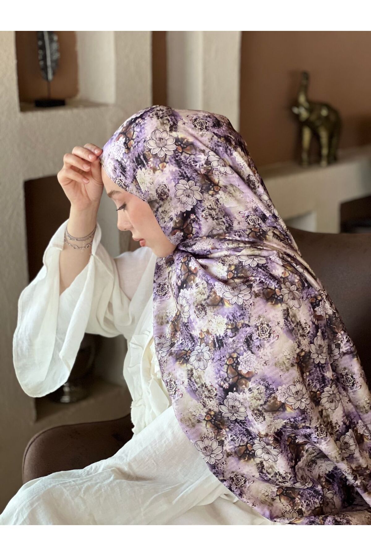 Modakaşmir-Zemheri Pattern Twill Shawl 3