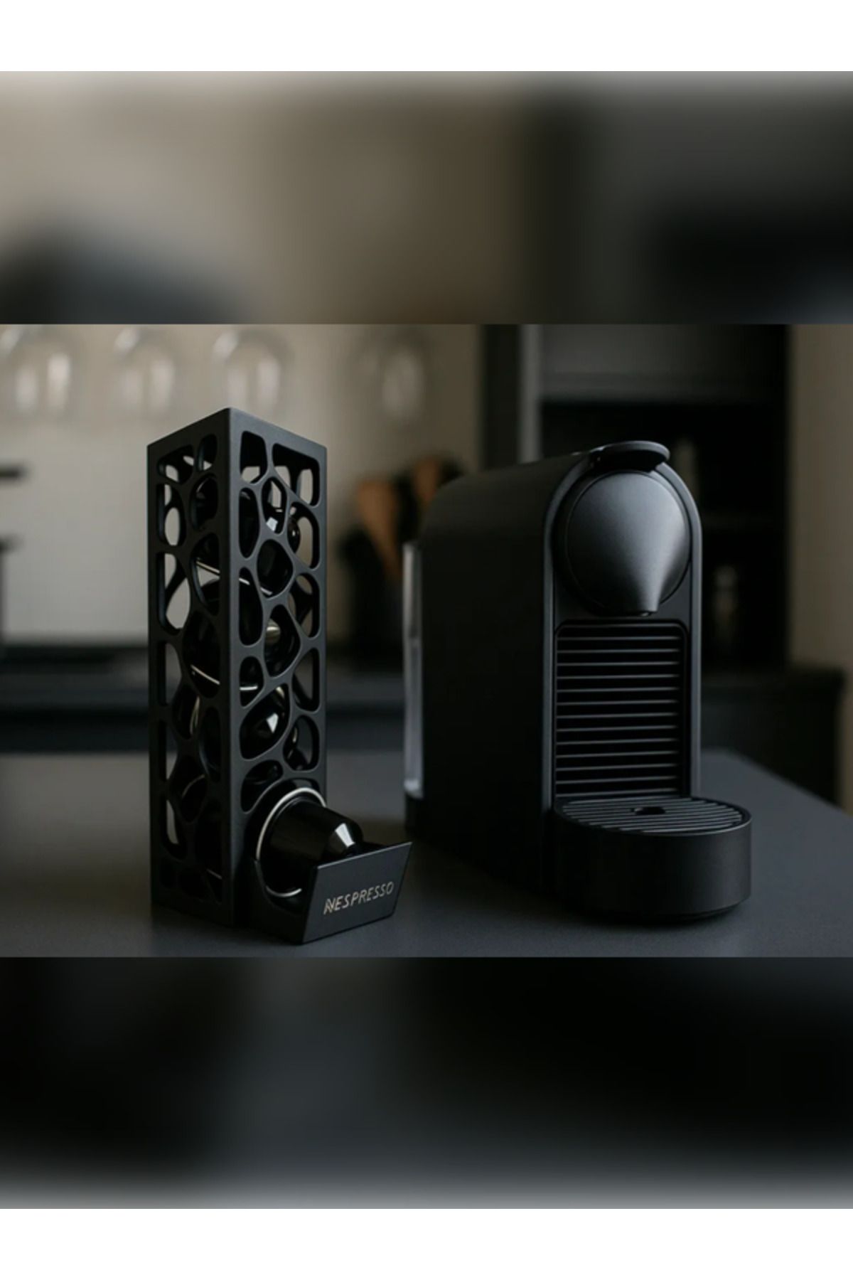 zWorks Modern Tasarım Kahve Kapsülü Düzenleyici Stand