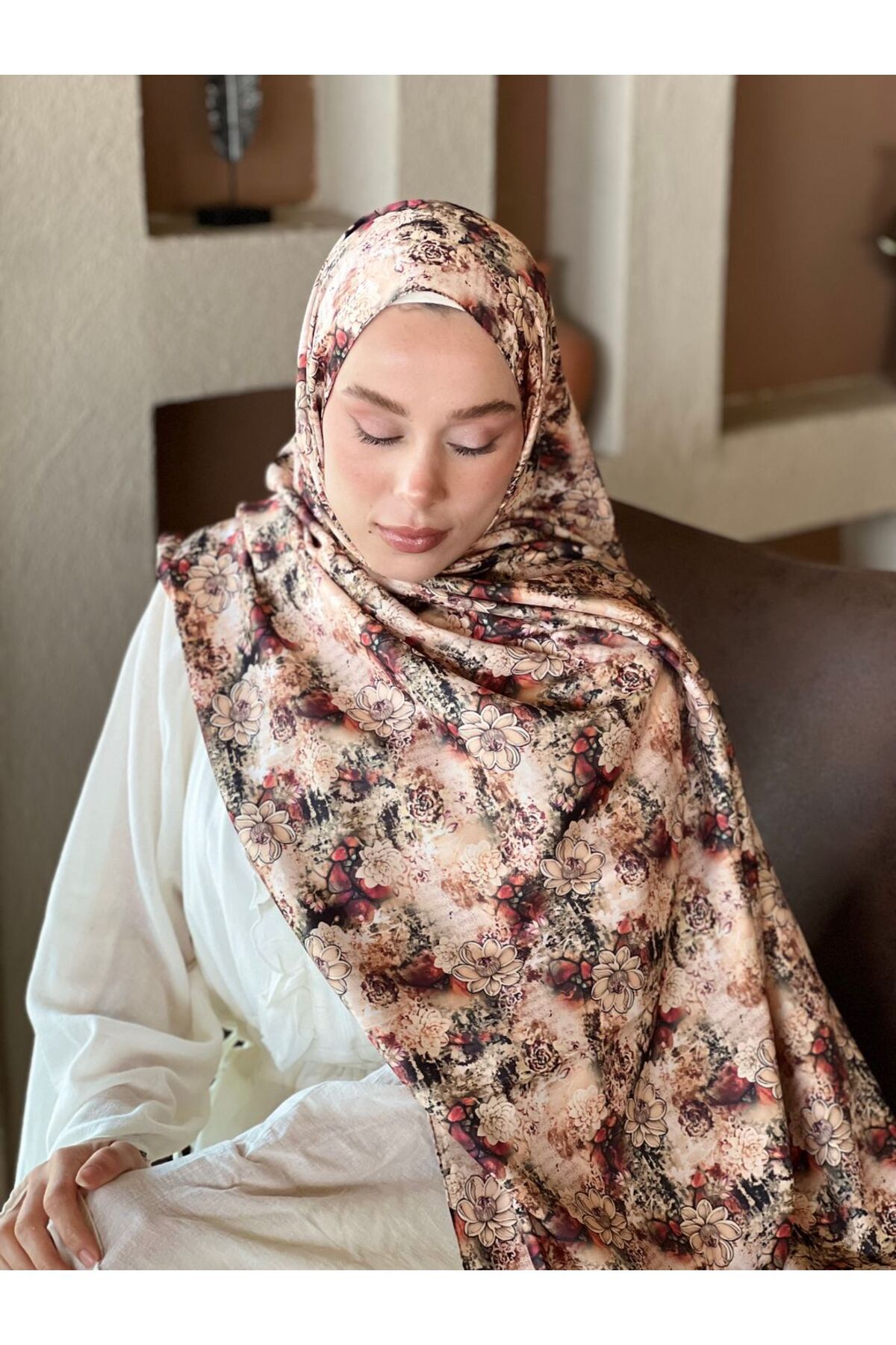 Modakaşmir-Zemheri Pattern Twill Shawl 2