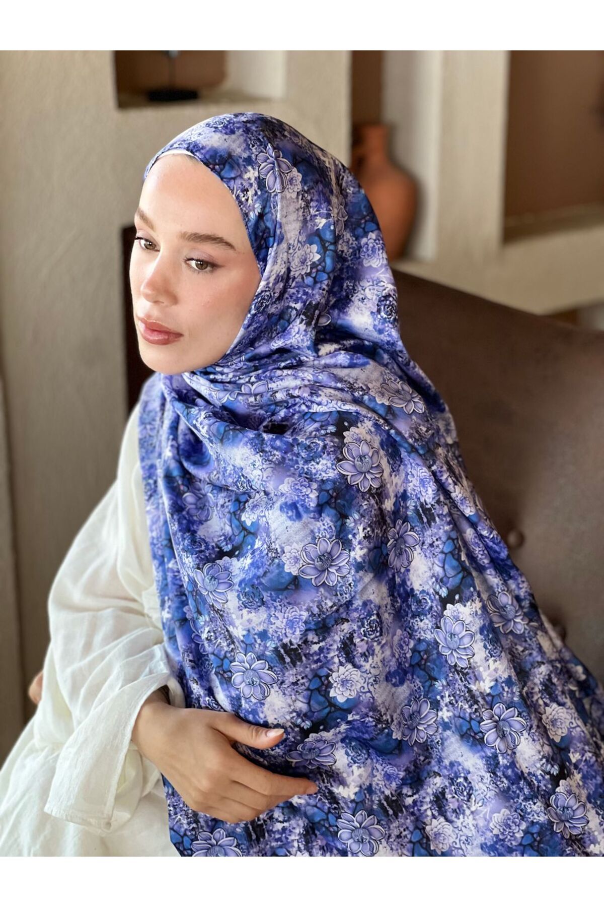 Modakaşmir-Zemheri Pattern Twill Shawl 3