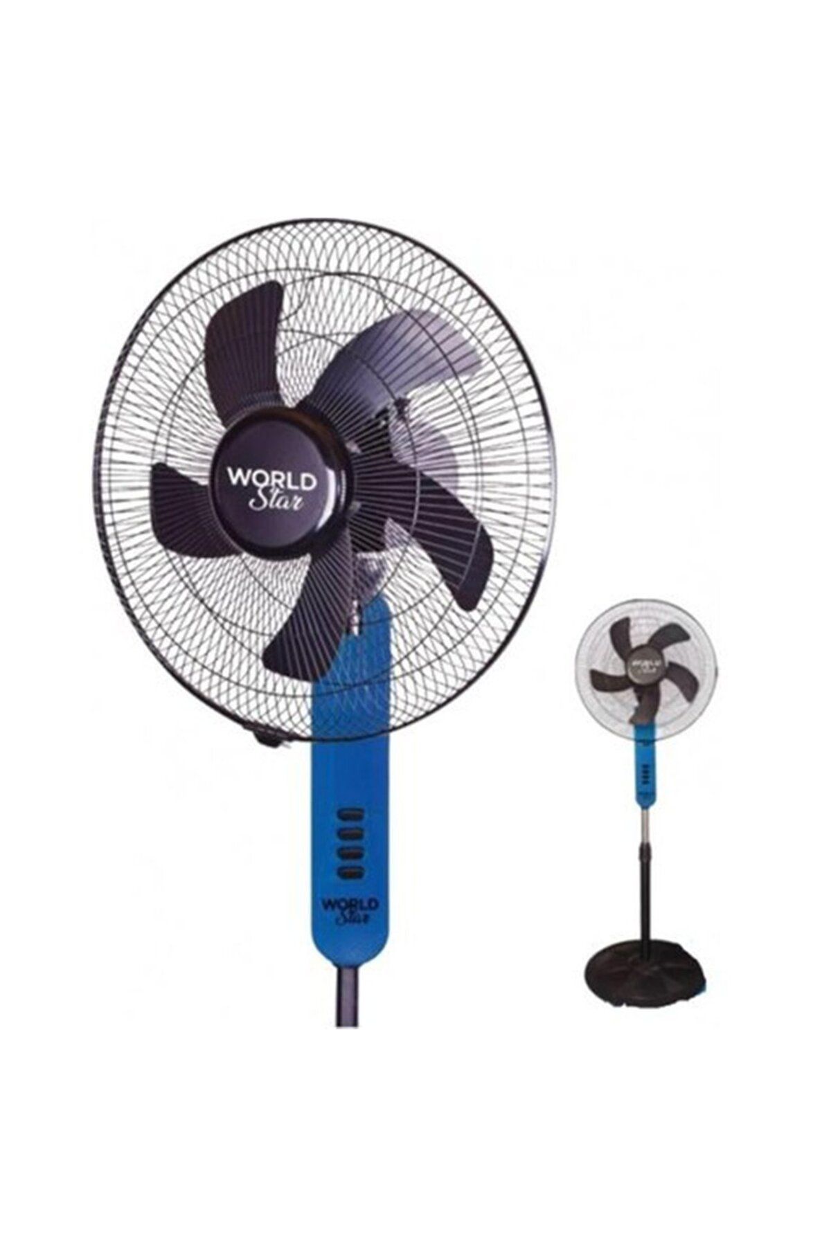 abnturk Uzaktan Kumandalı 5 Kanat Metal Pervaneli 110W Zaman Ayarlı 18 Stand Fan Ayaklı Vantilatör