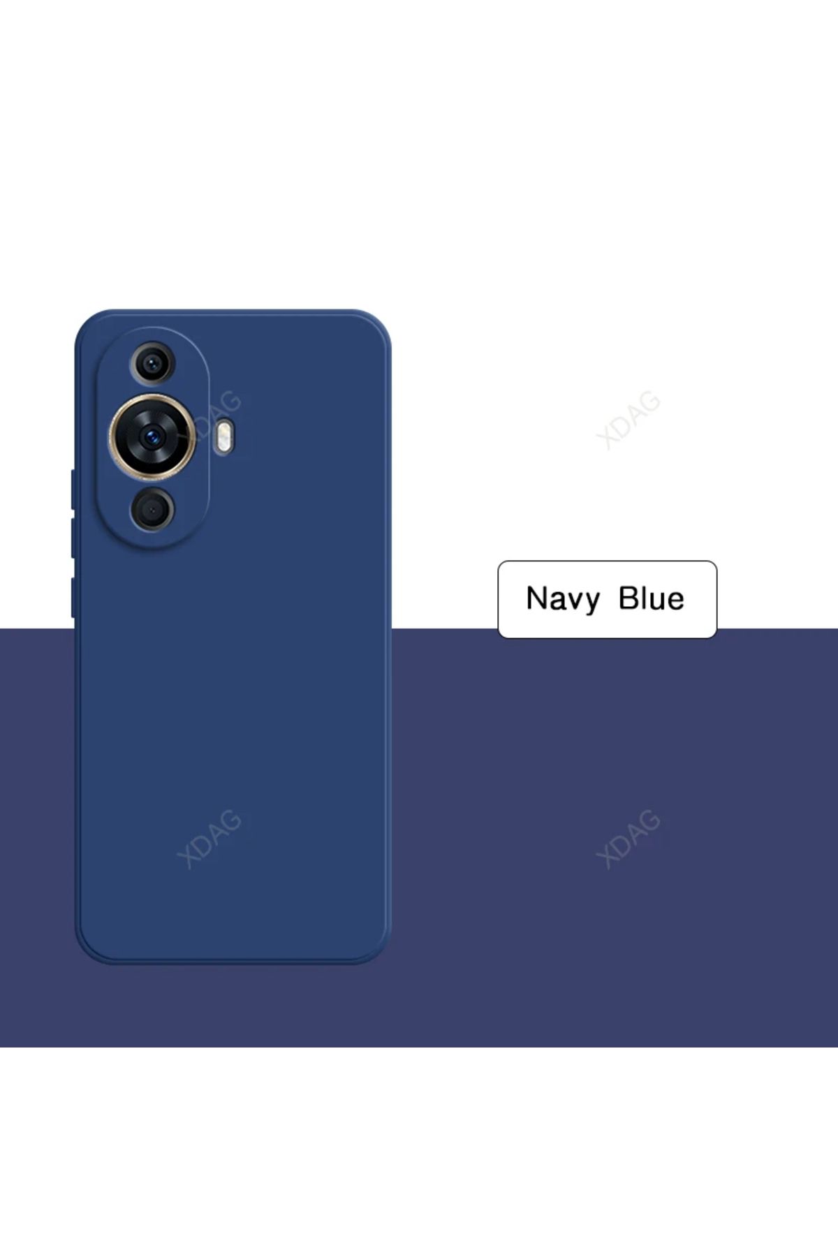 GRABONO Huawei Nova 12S Kılıf Kamera Korumalıdır Kadife İç Kaplama Mat Premium Seri