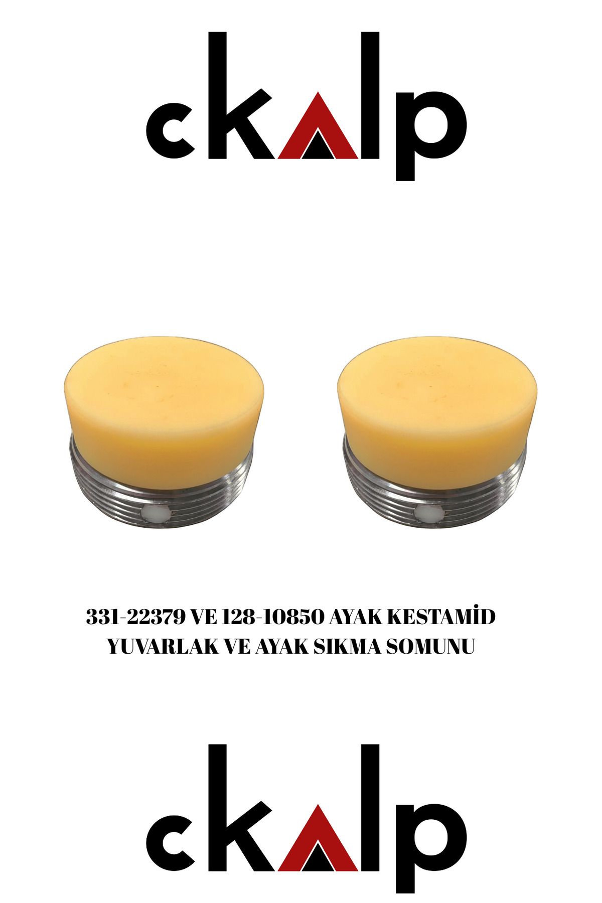 CKALP 331-22379 VE 128-10850 AYAK KESTAMİD YUVARLAK VE AYAK SIKMA SOMUNU 2 TAKIM