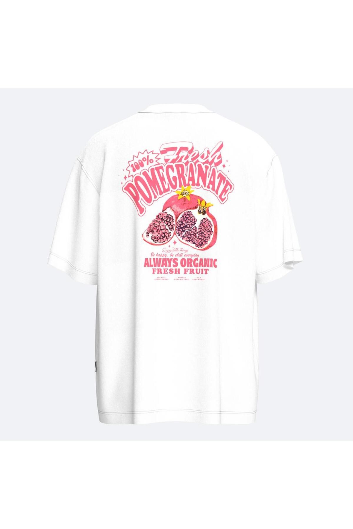 Shout Oversize Fresh Pomegranate Unisex T-Shirt