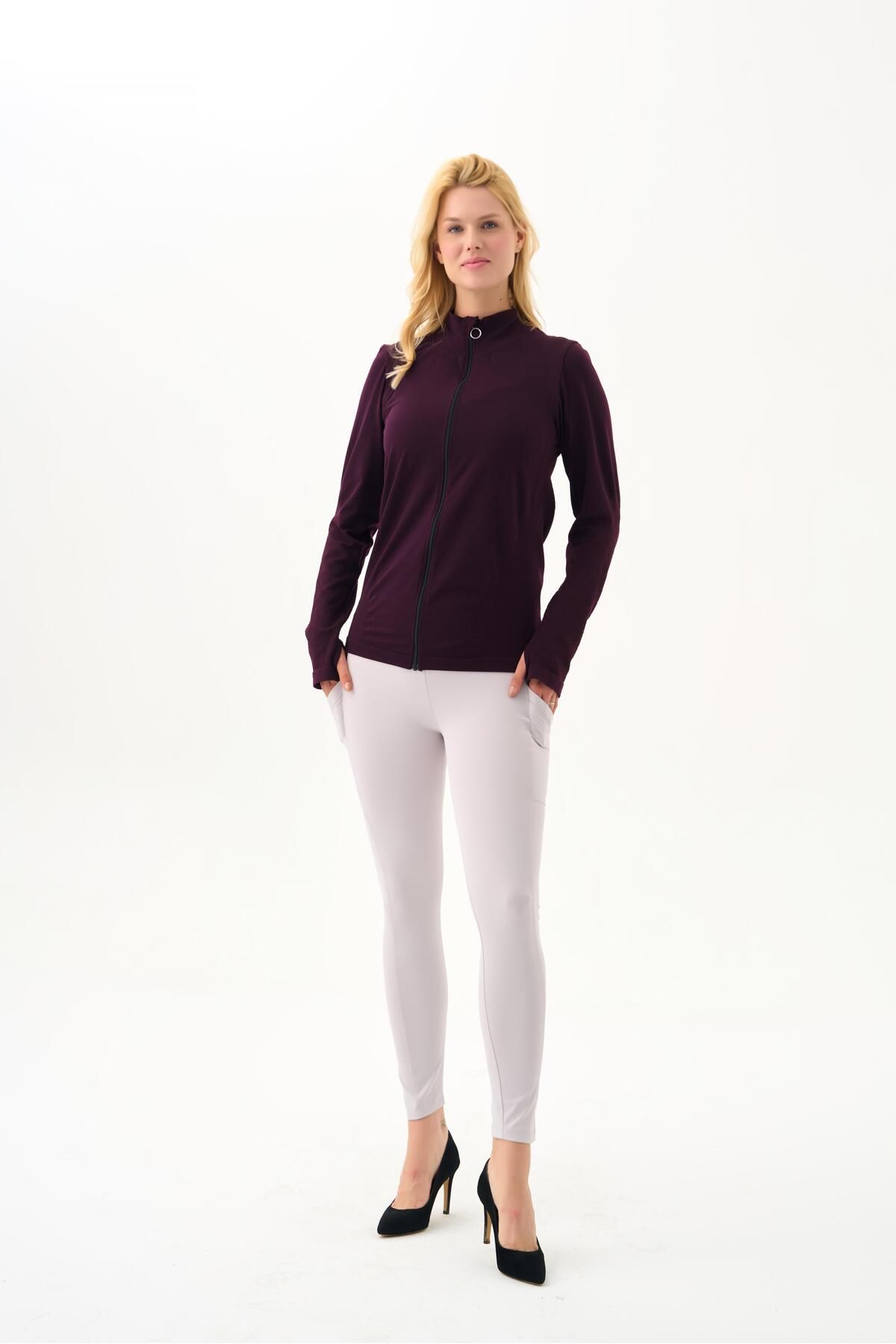 PWLux Flow-Lux Cep Detaylı Tayt Krem