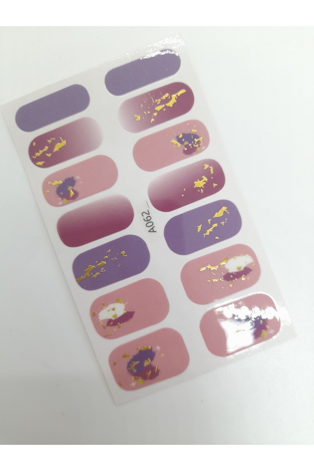 BBeauty Jel Tırnak Etiketi Kendinden Kolay Yapışkanlı Desenli Uvsiz Gel Nail Stricker