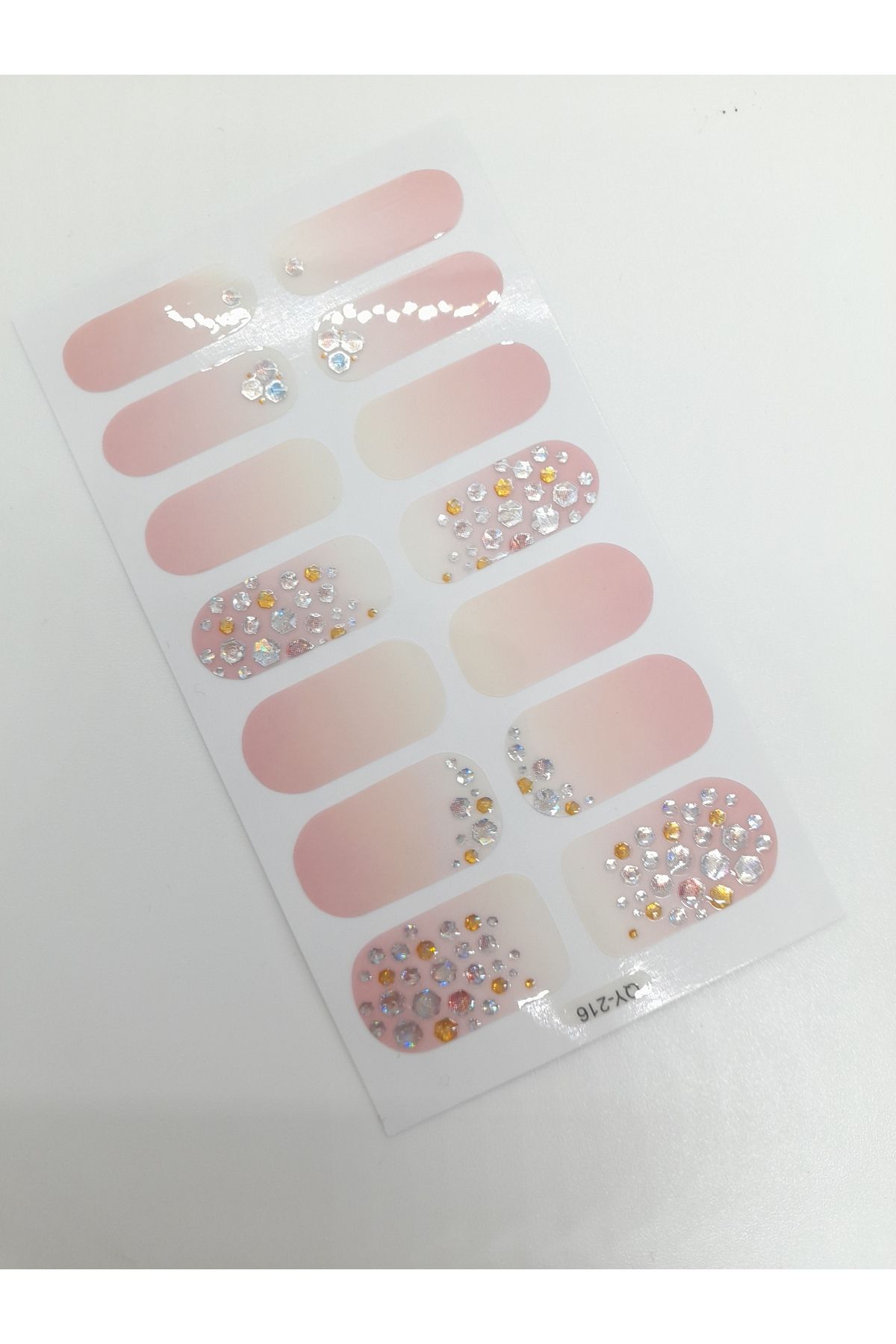 BBeauty Jel Tırnak Etiketi Kendinden Kolay Yapışkanlı Desenli Uvsiz Gel Nail Stricker