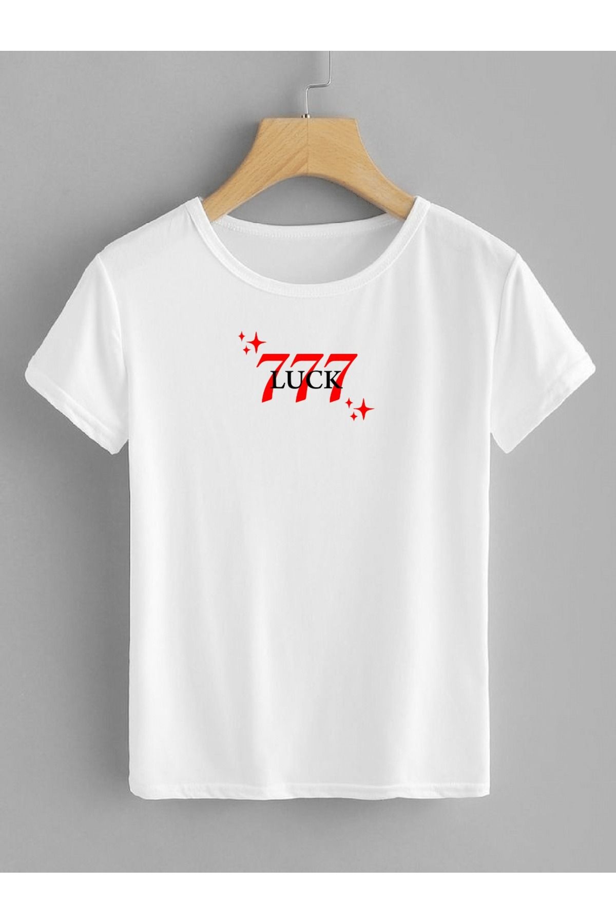 Bir adım baskı Özel Baskılı Unisex Kadın/Erkek Pamuklu Bisiklet Yaka T-shirt