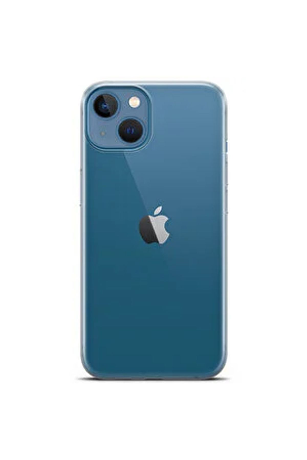 ErkMobile iPhone 13 Şeffaf Arka Kapak Silikon Kılıf