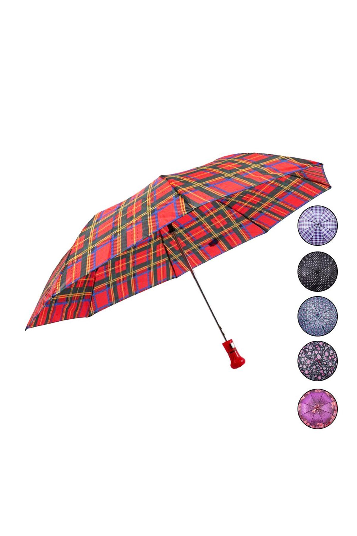 STOREMAX nffastore MARLUX SM-240 L - YARI OTOMATİK RENKLİ DESENLİ ŞEMSİYE RENKLİ SAP Star Col