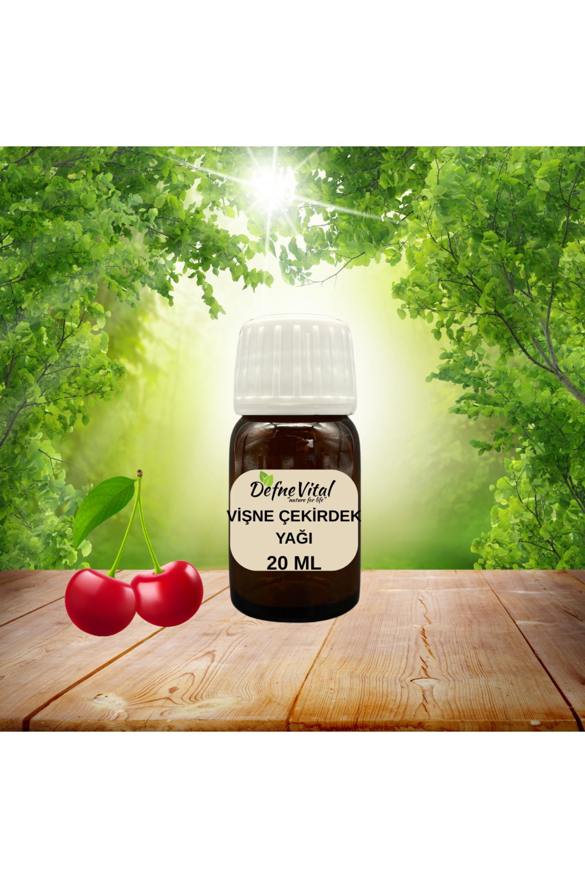 DEFNE VİTAL VİŞNE ÇEKİRDEK YAĞI 20 ML