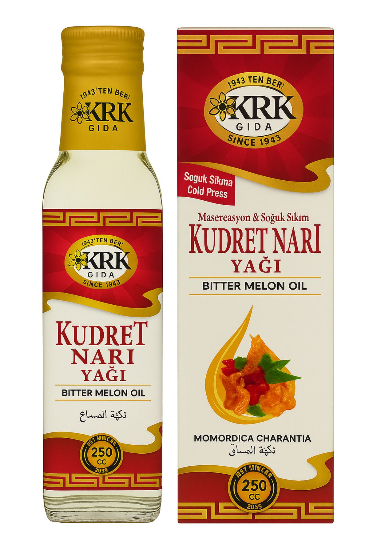 Krk Gıda Kudret Narı Yağı 250 ML
