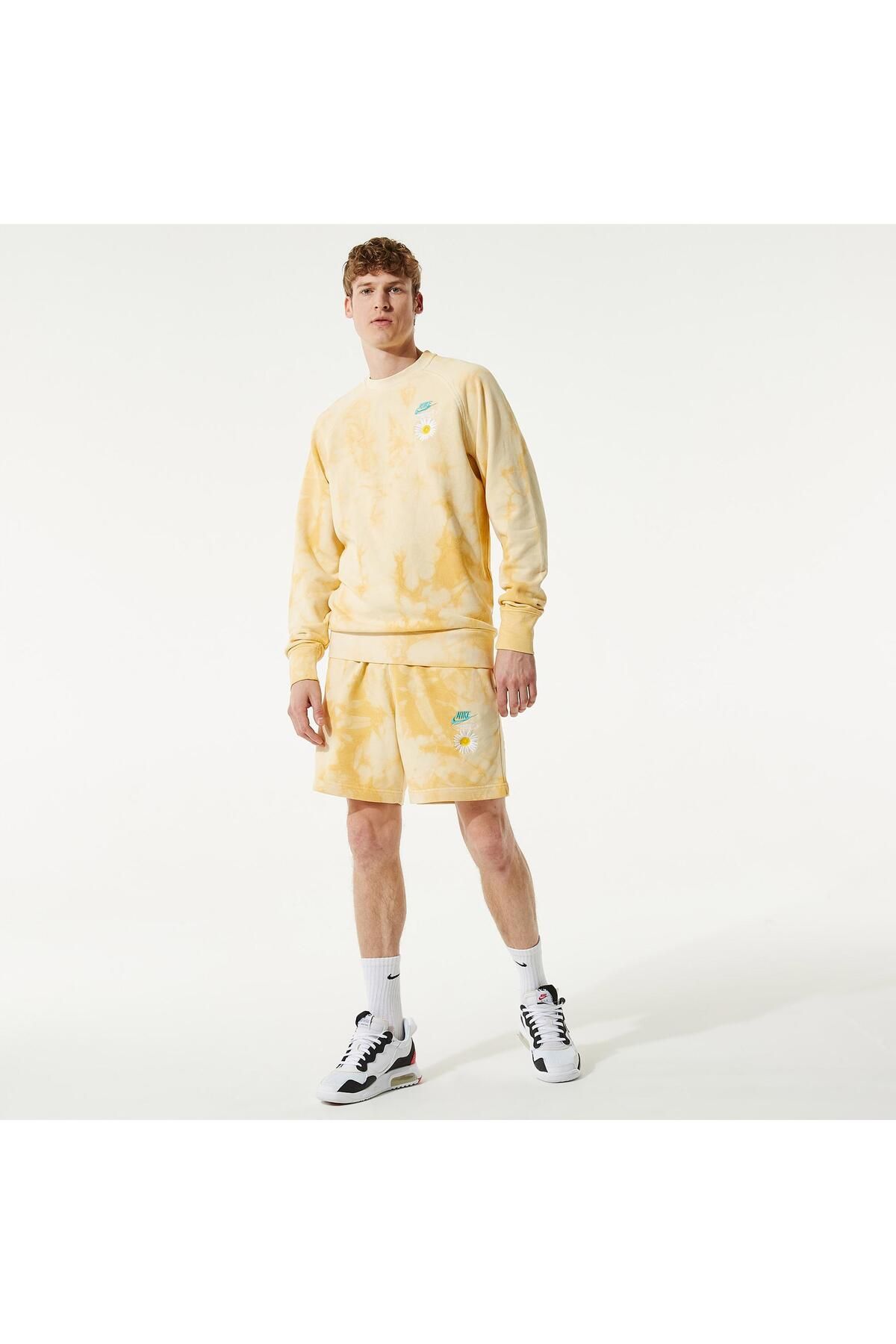 Nike Sportswear French Terry Günlük Stil Erkek Pamuklu Şort (DMK SPOR )