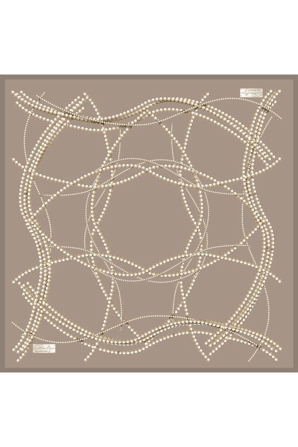 LA BOUTIQUE 1808-04 SURA İPEK 90X90