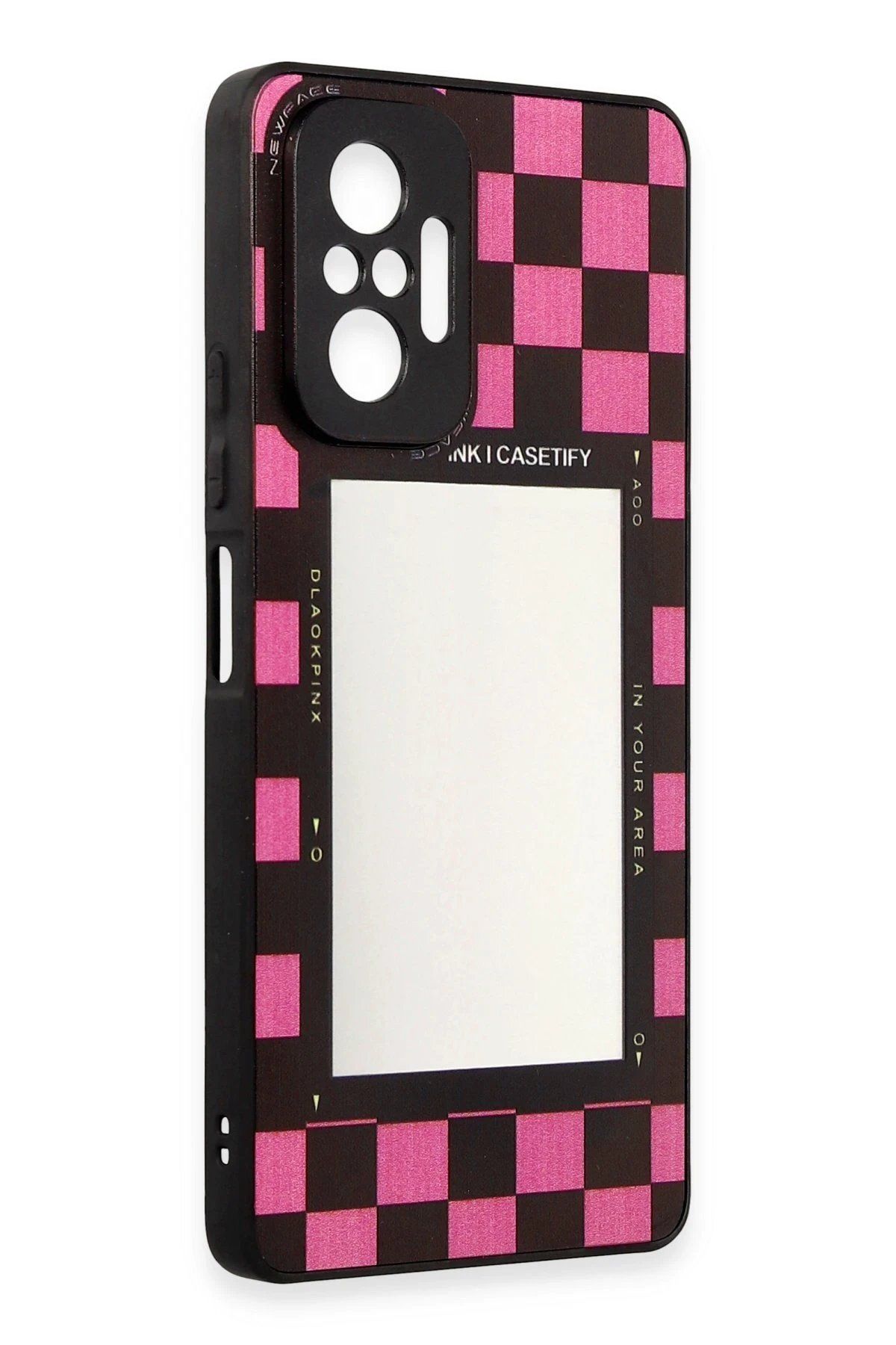 CepteToptan Newface Xiaomi Redmi Note 10 Pro Kılıf Mirror Desenli Kapak - Mirror - 8