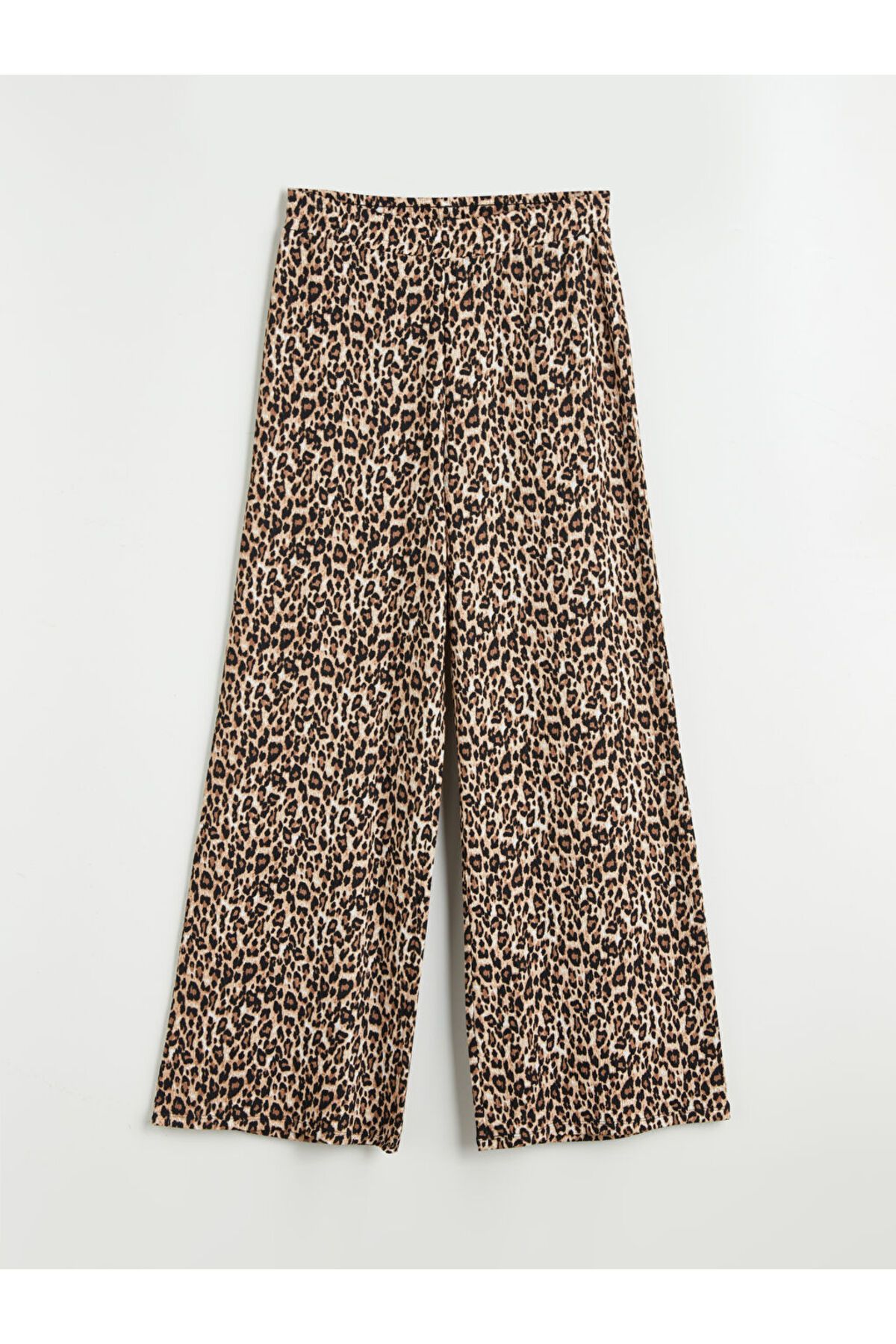 LC Waikiki-Create Your Style with Uzg Store |   Leopard Patterned Women's Trousers with Elastic Waistband 1