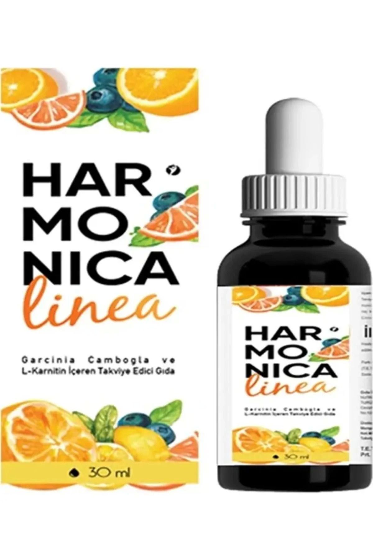 Zayla Harmonica Linea Yüksek Etkili Bel İncelme Damlası 30 ml / Harmonica Linea Slimming Drops 30 ml