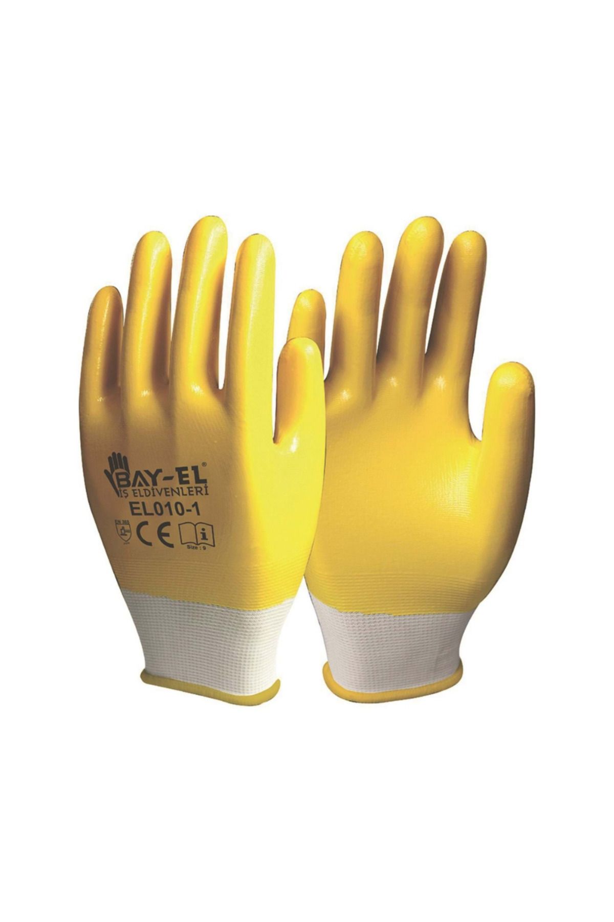 Bay-El BAYEL ELDİVEN SARI FULL 9" EL050(12 ADET)