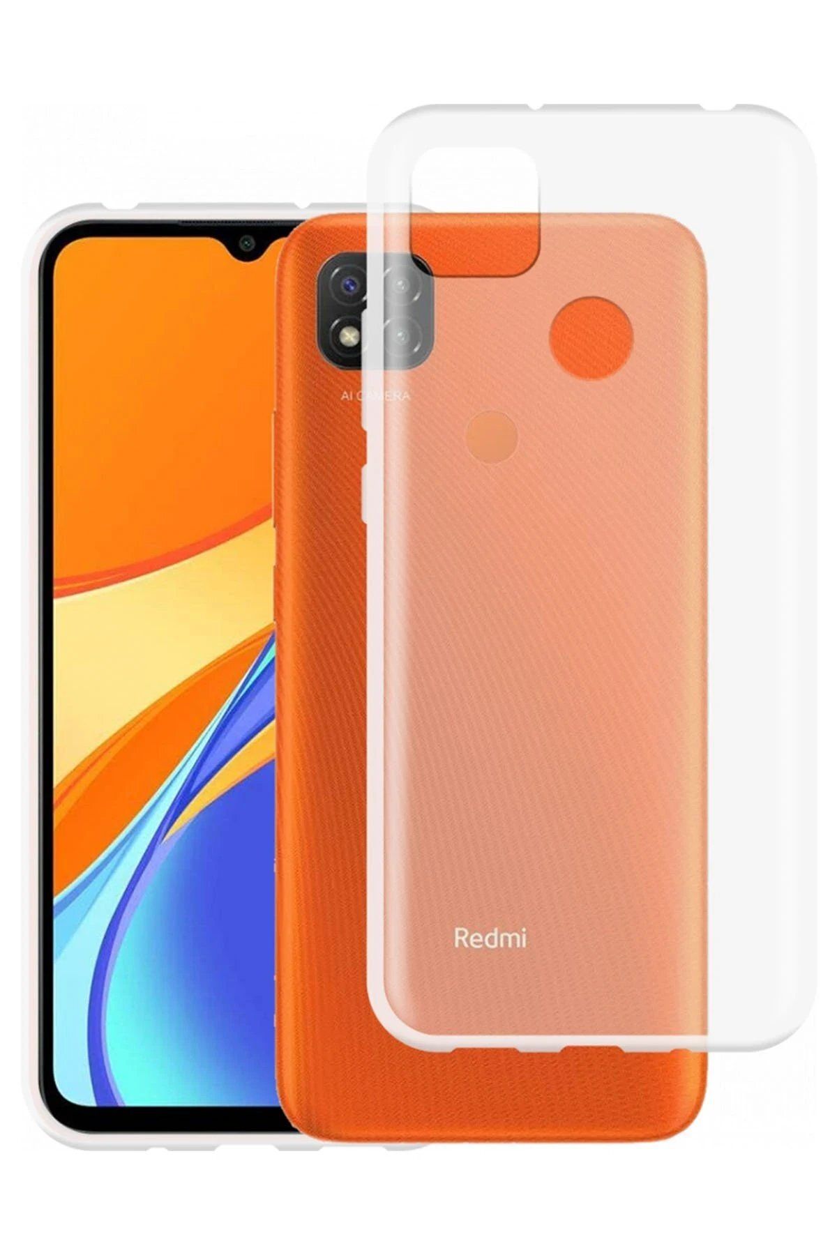 Toptan Bulurum Newface Xiaomi Redmi 9C Kılıf Lüx Şeffaf Silikon