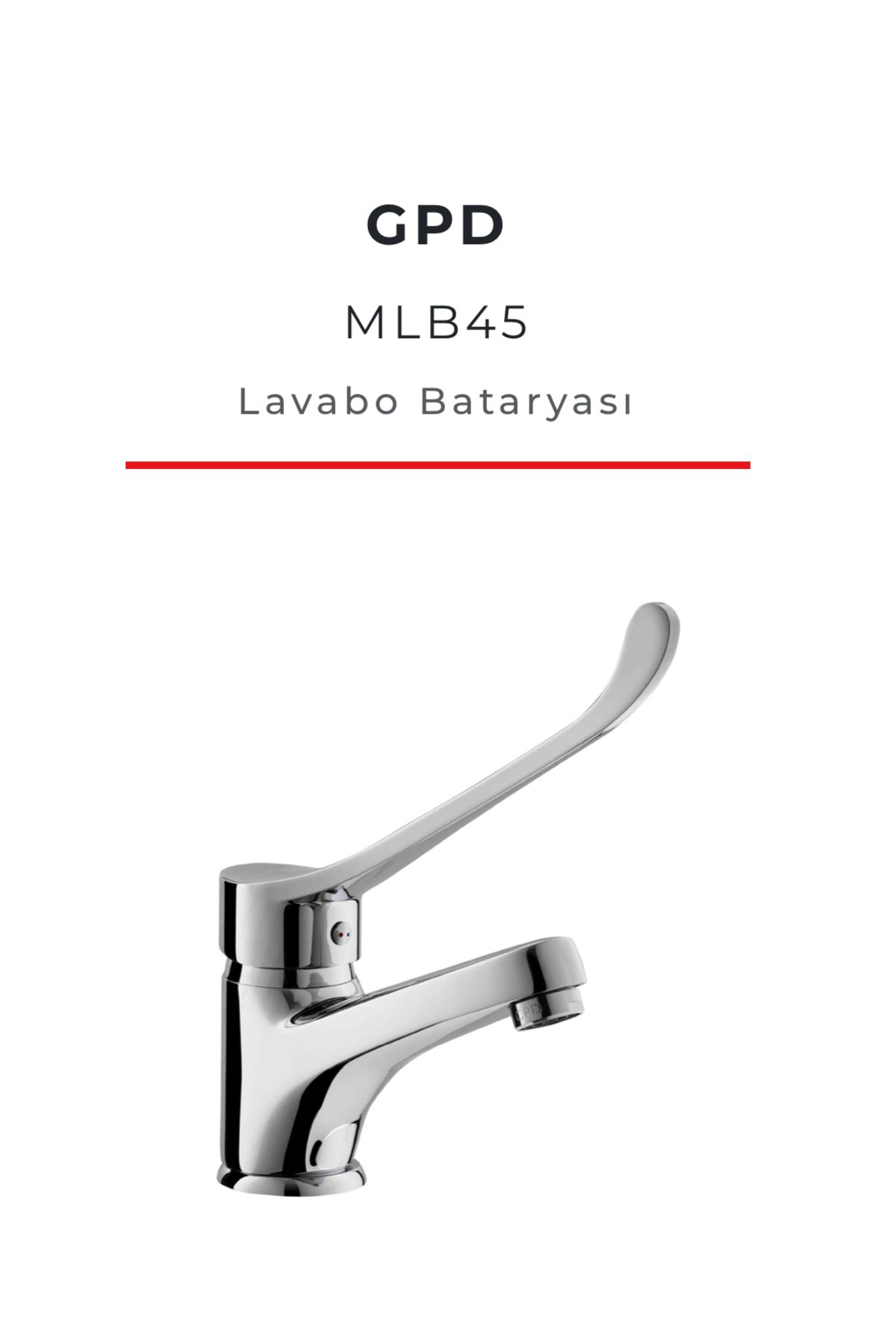 GPD BEDENSEL ENGELLİ LAVABO BATARYASI(12 YILSERVİS GARANTİLİ)