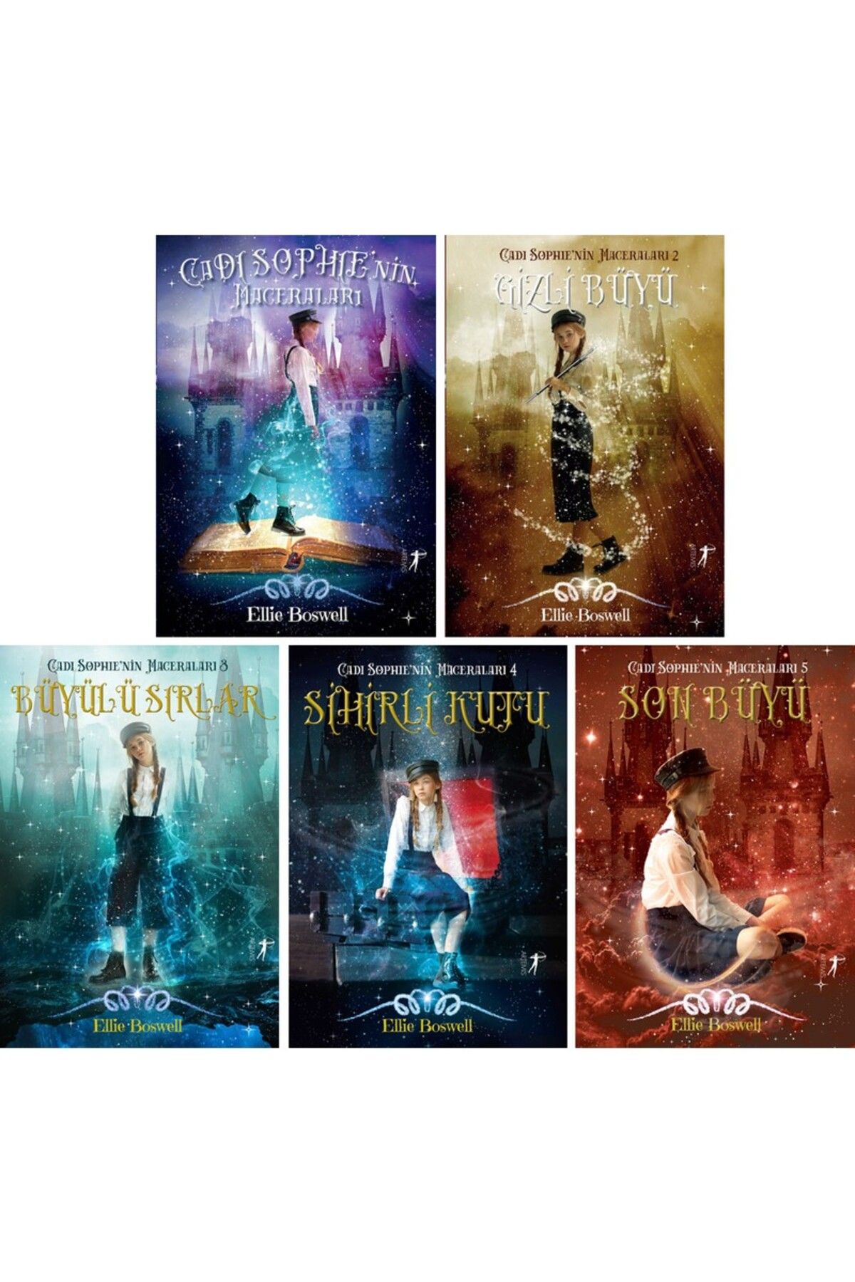 Artemis Yayınları Cadı Sophie'nin Maceraları:Sihirli Kutu - Son Büyü -Gizli Büyü -Büyülü Sırları - Ellie Boswell