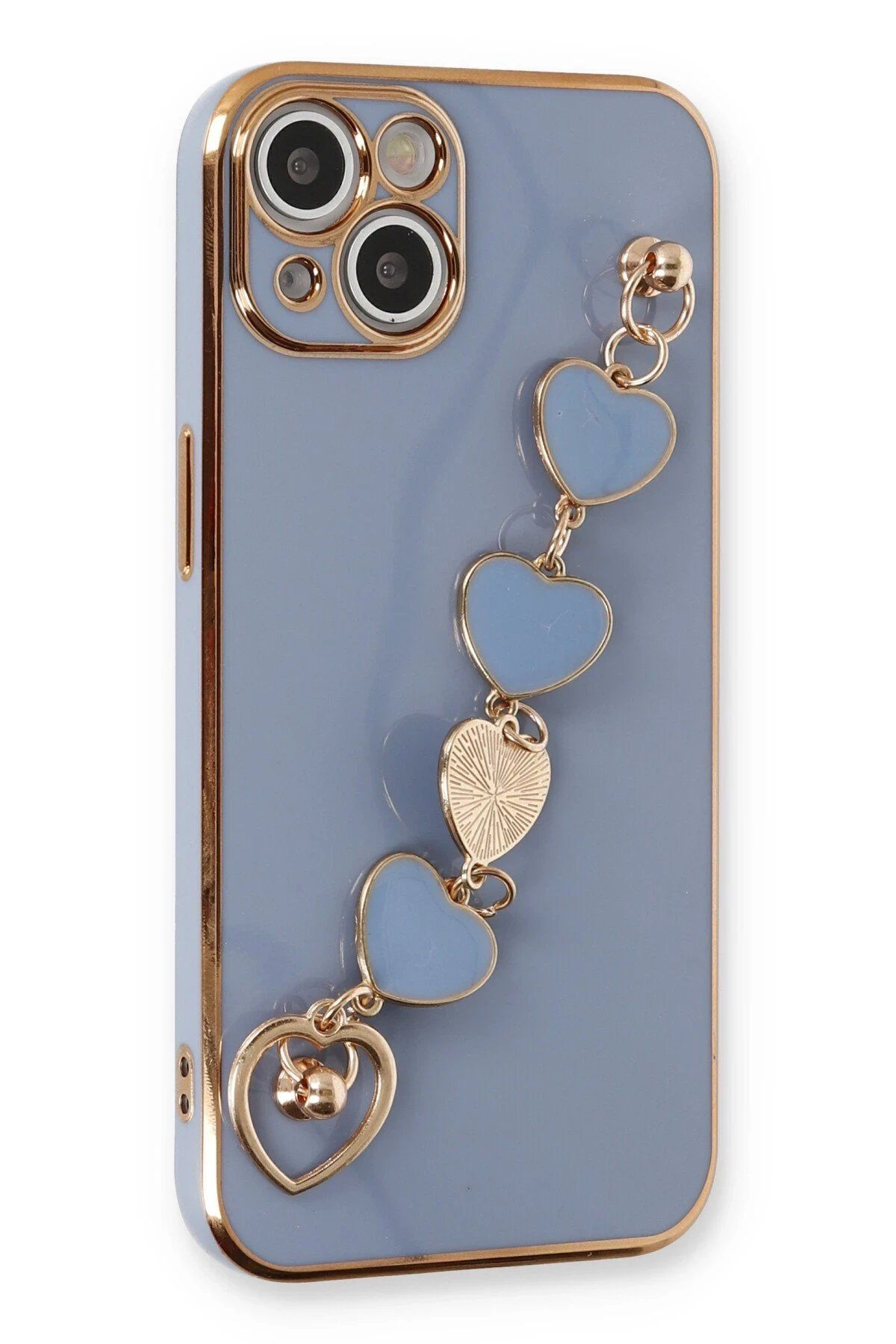 CepteToptan Newface iPhone 14 Kılıf Esila Silikon - Gri
