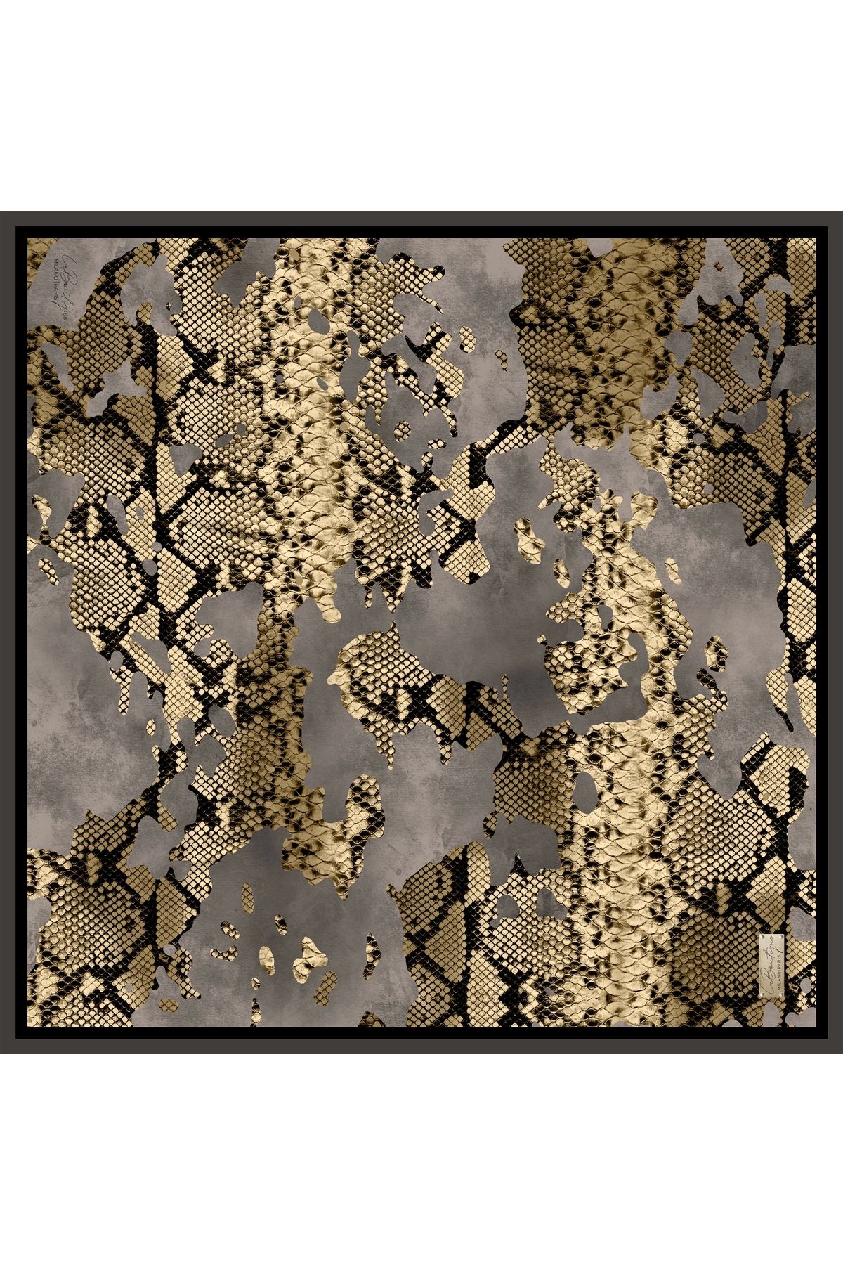 LA BOUTIQUE 1360-13 TWIL İPEK 90X90