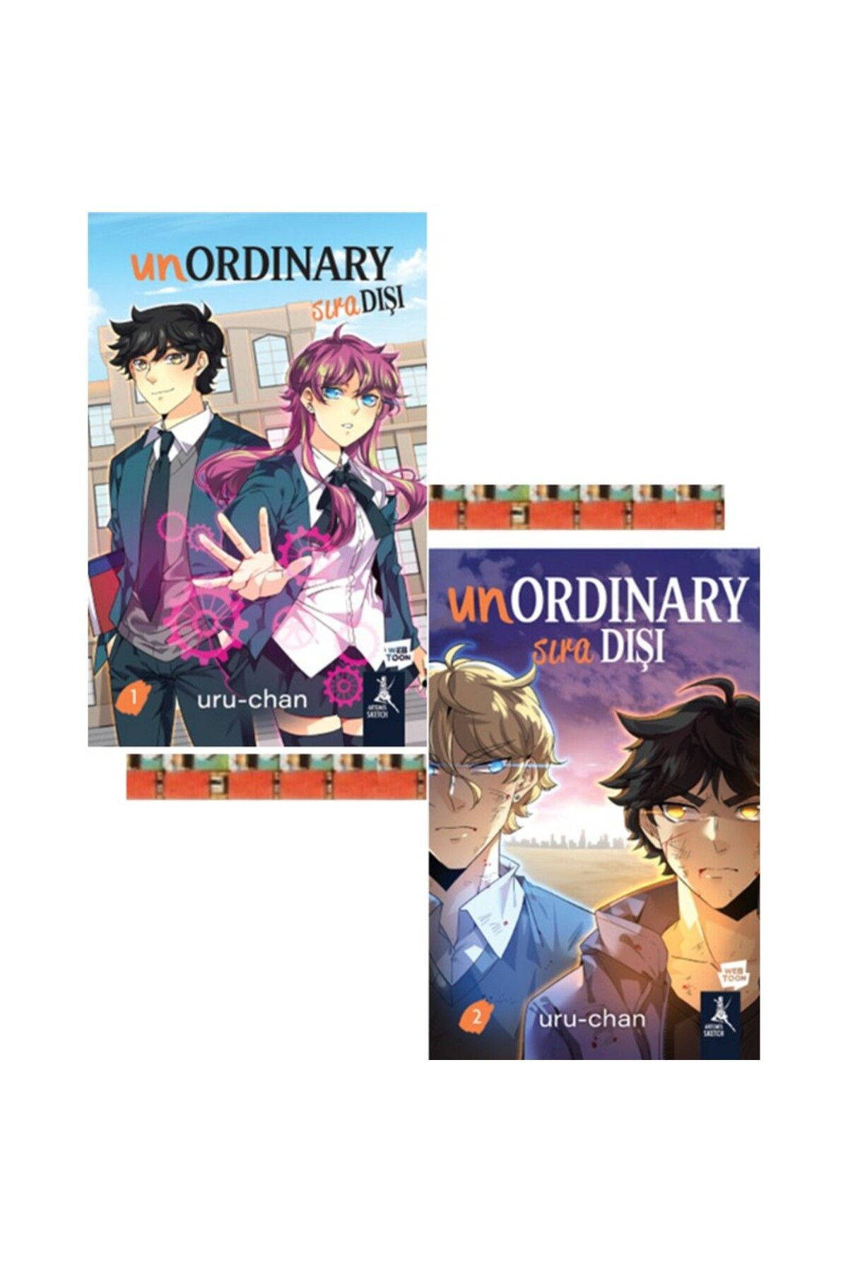 Artemis Yayınları Unordinary - Sıradışı 1-2 Çizgi Roman