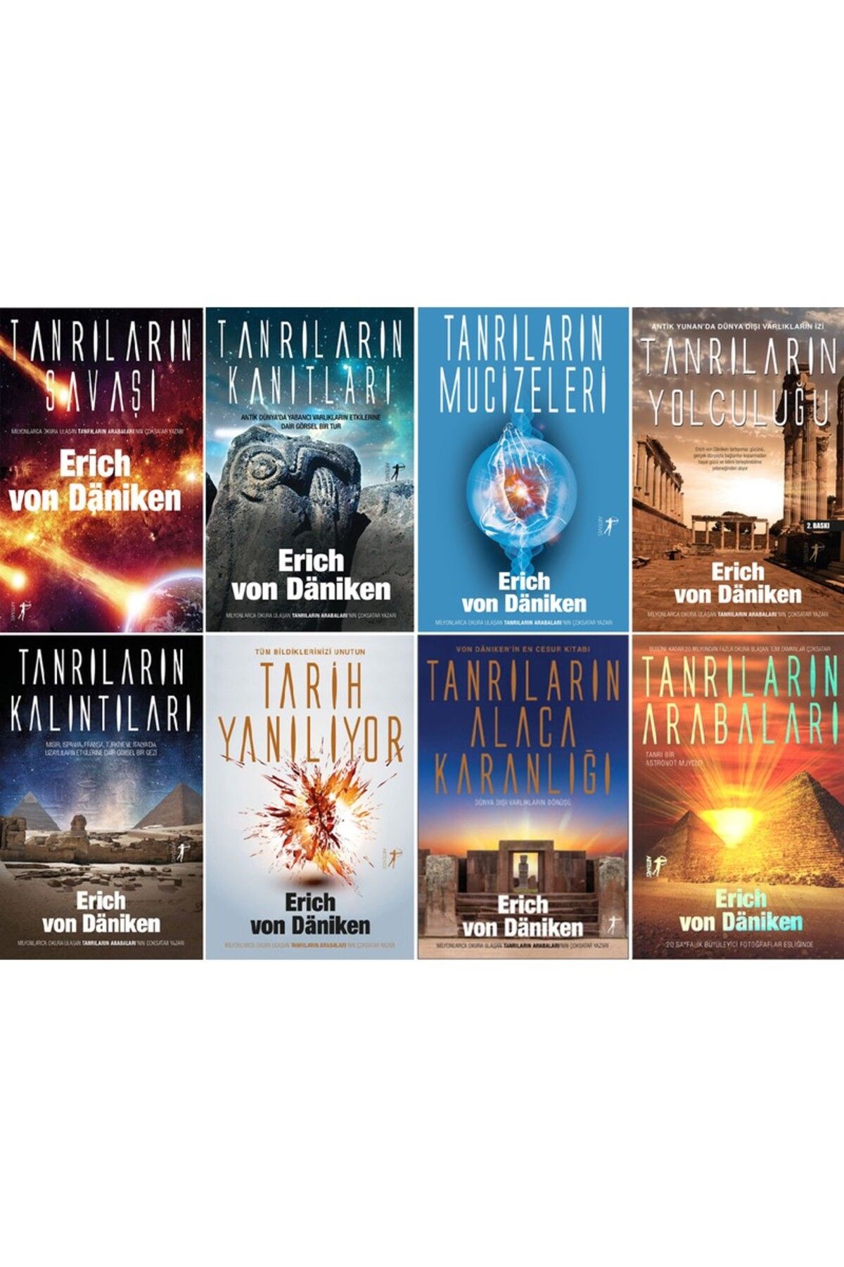 Artemis Yayınları Erich Von Daniken 8 Kitap Set