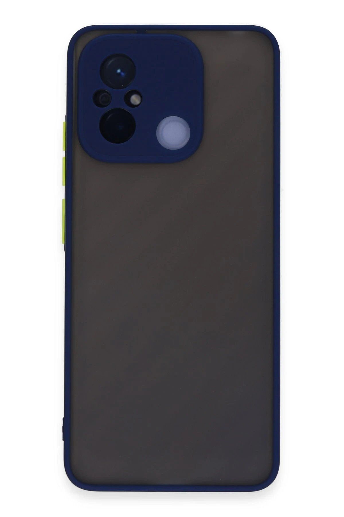 nerede bulurum Newface Xiaomi Redmi 12C Kılıf Montreal Silikon Kapak - Lacivert