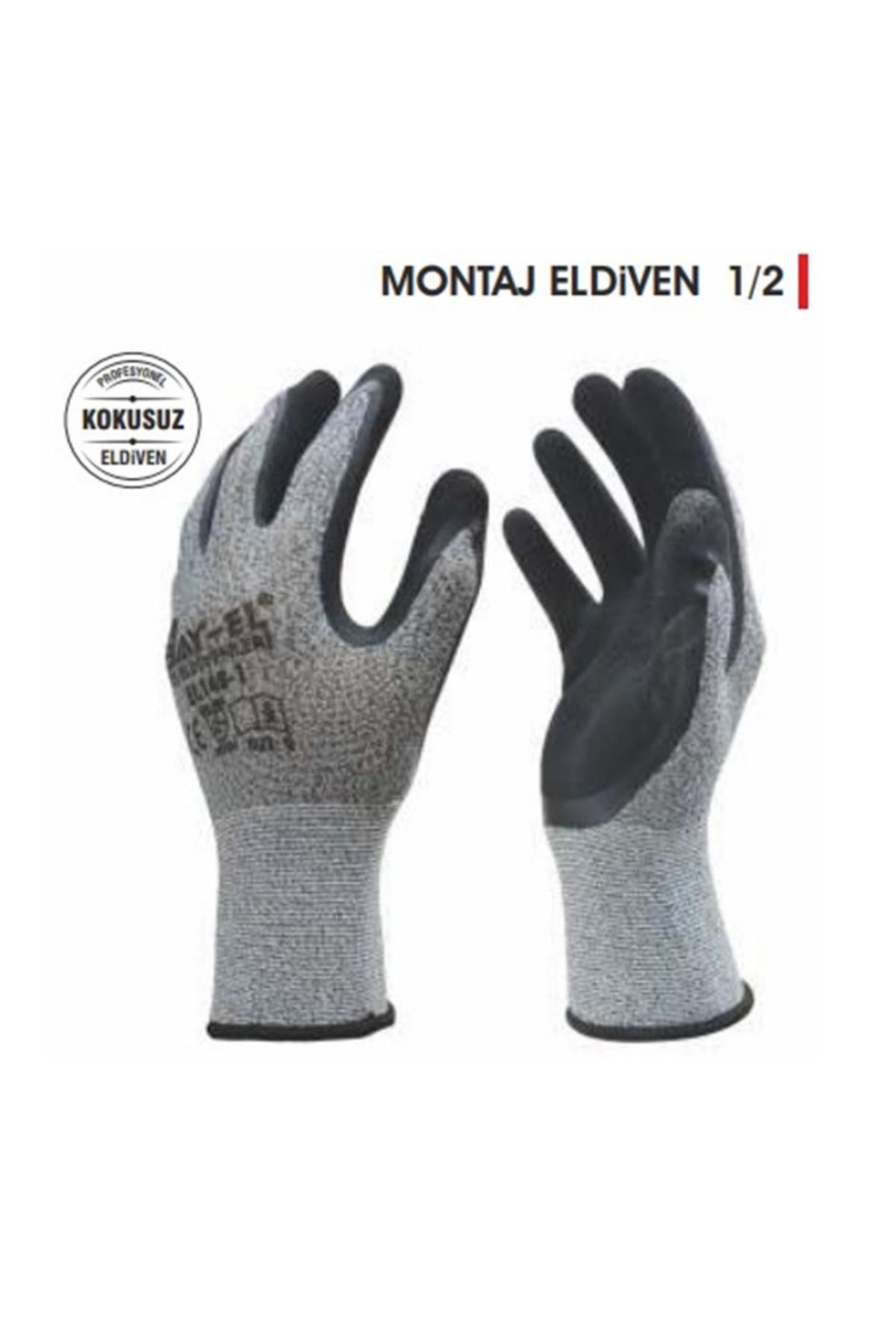 Bay-El BAYEL MONTAJ ELDİVEN 1/2 10" EL340(12 ADET)