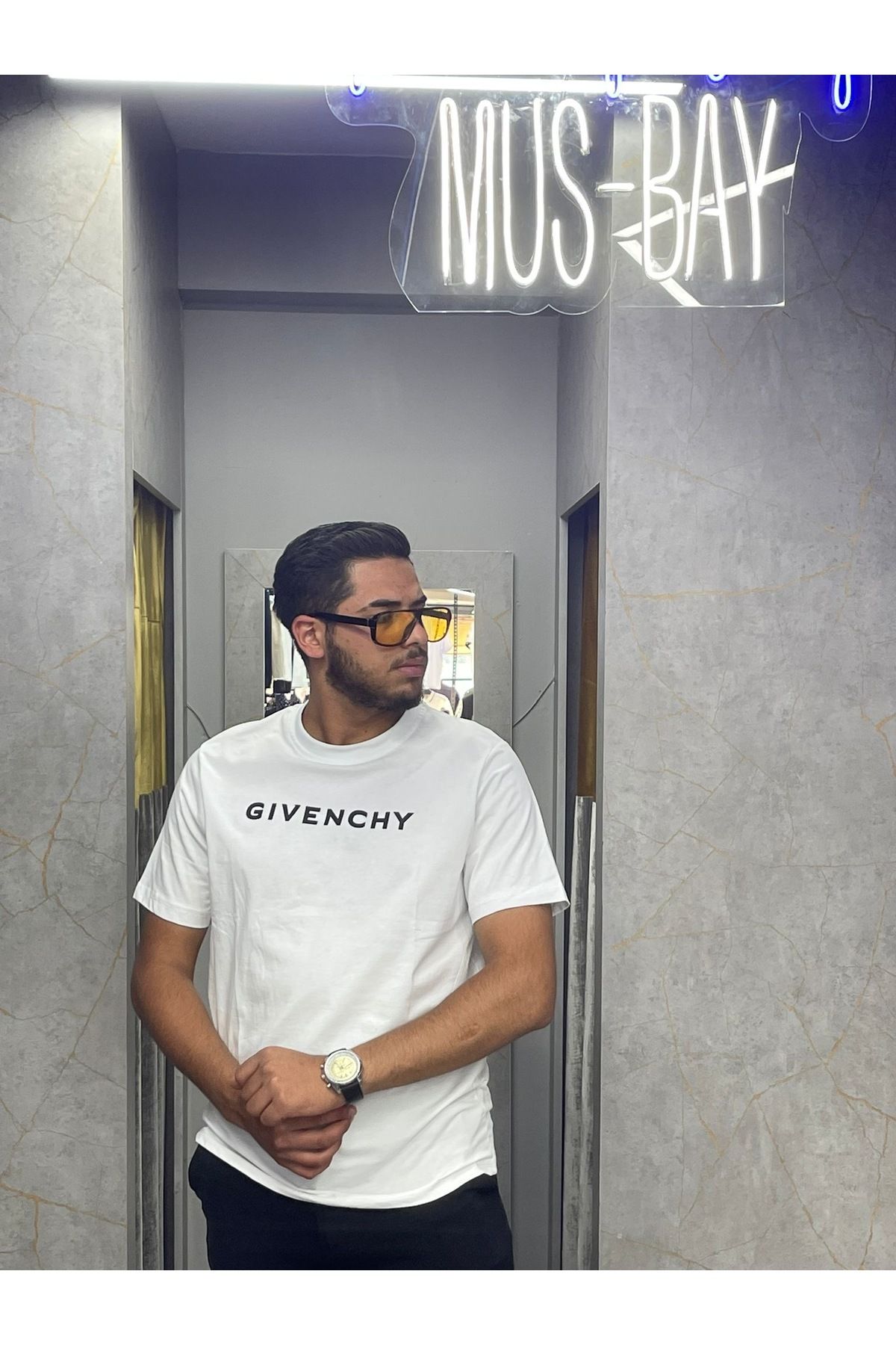 MUSBAY A+++ Kalite Vip Pamuk T-Shirt
