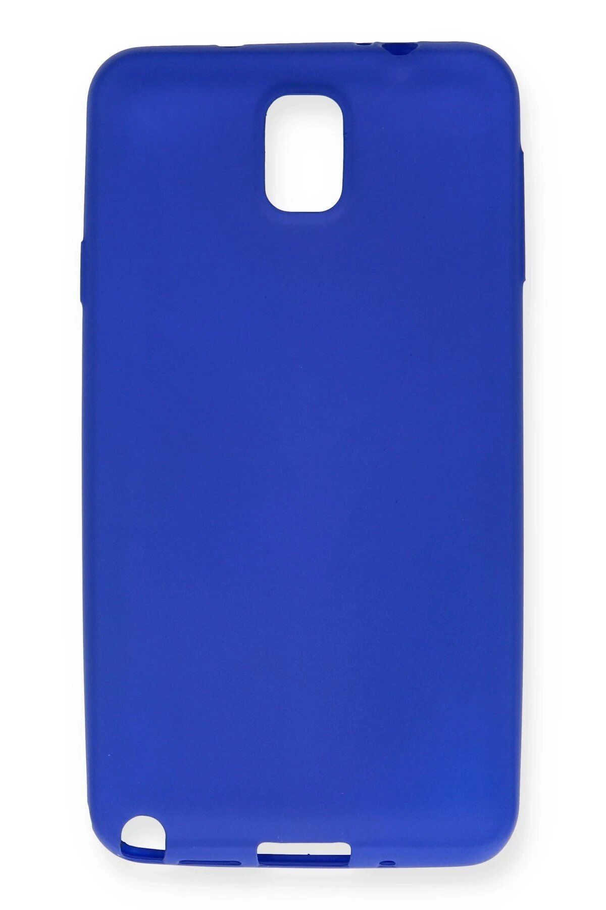 CepteToptan Newface Samsung Galaxy Note 3 / N9000 Kılıf First Silikon - Mavi