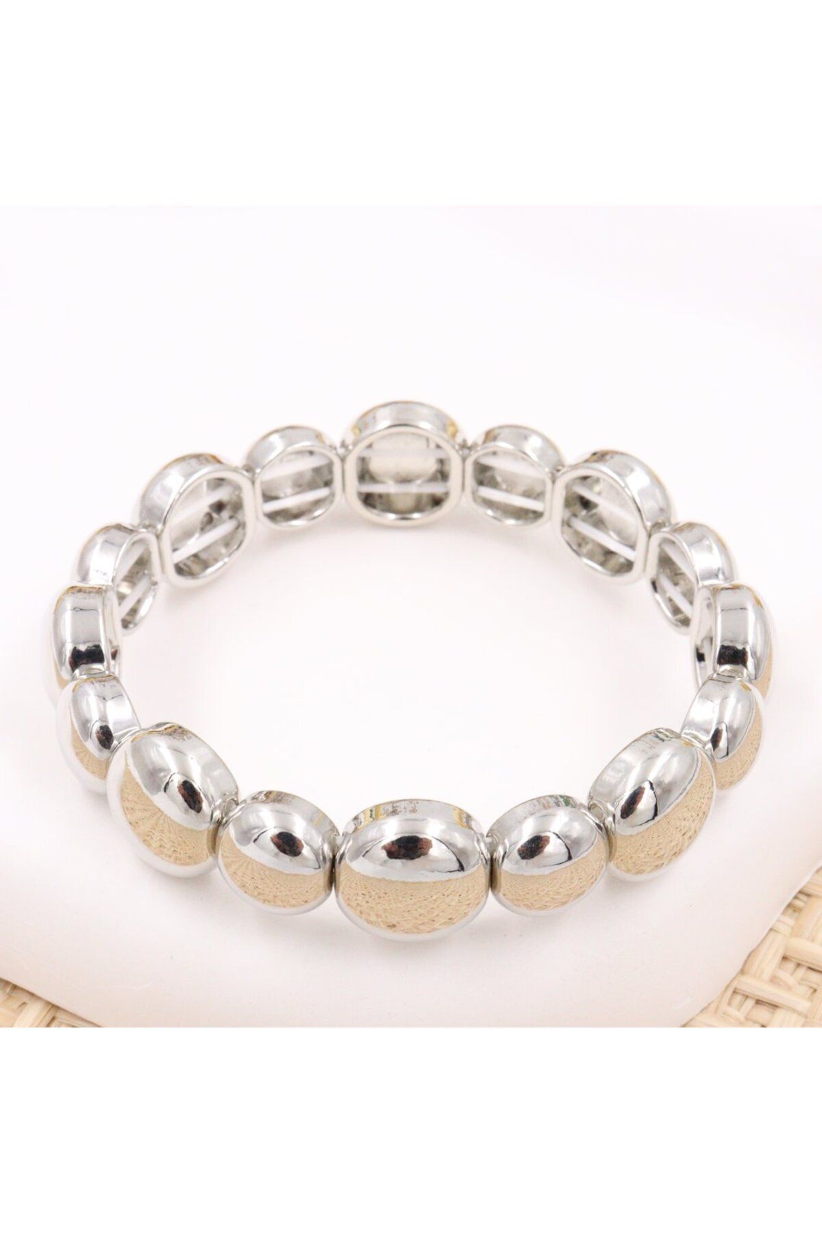 mercanjewelry VİP Özel Seri Çelik Boncuk Model Bileklik