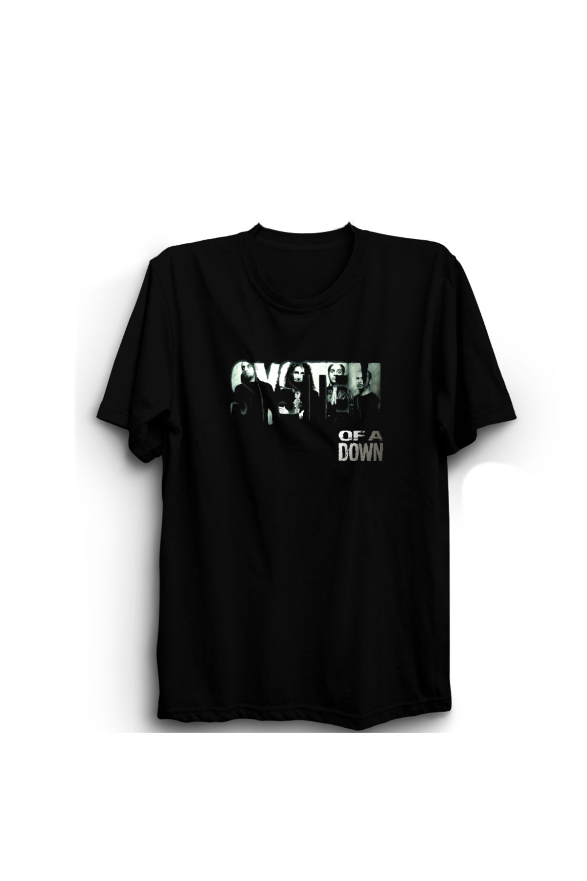 The Fame System Of A Down, VRS-63,Rock Metal Müzik Grubu Baskılı Unisex %100 Pamuk Tişört