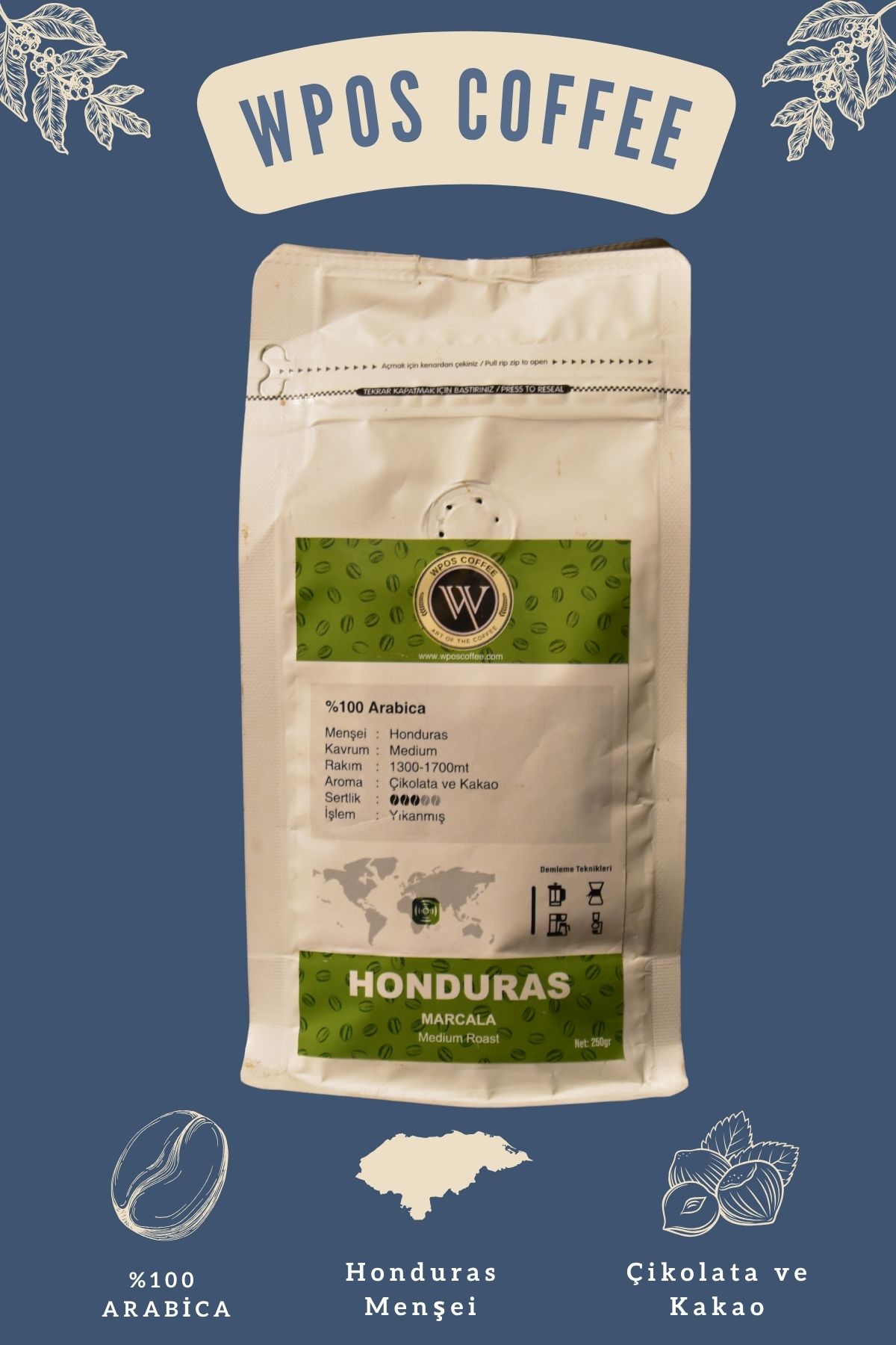 wpos coffee WPOS Premium Honduras