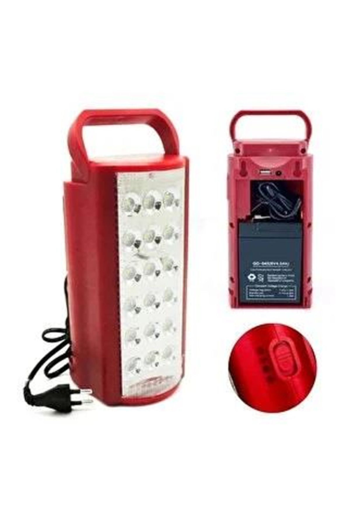 Por Favor 24 Ledli USB Çıkışlı Kamp Lambası Işıldak