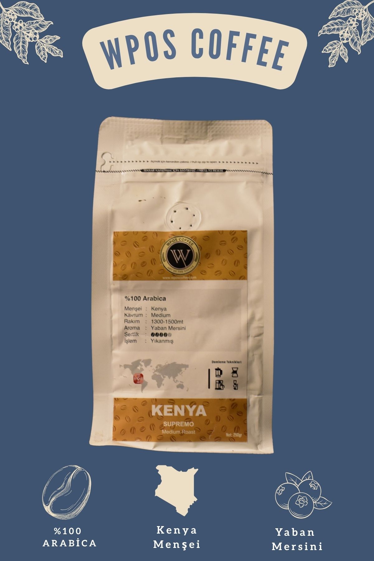 wpos coffee WPOS Premium Kenya