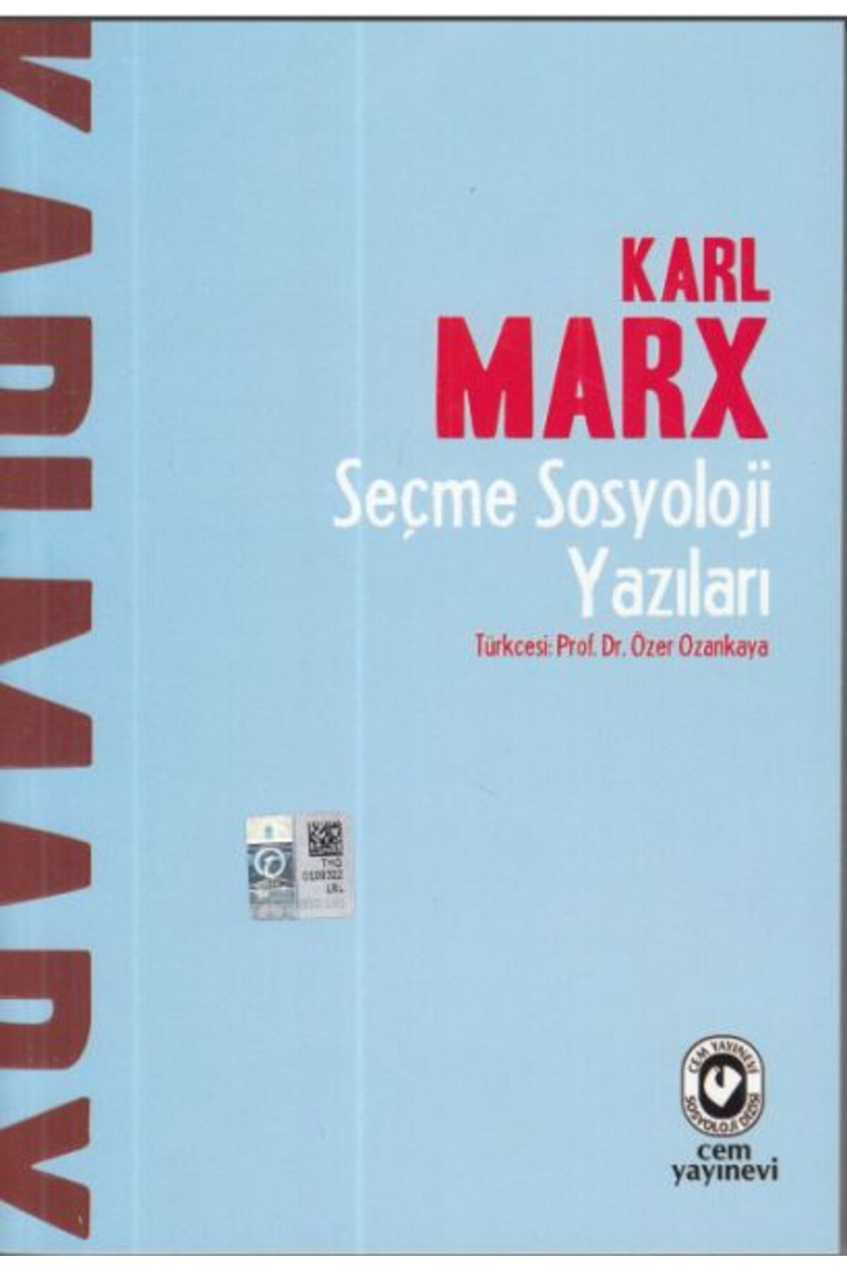 Cem Yayınevi Seçme Sosyoloji Yazıları