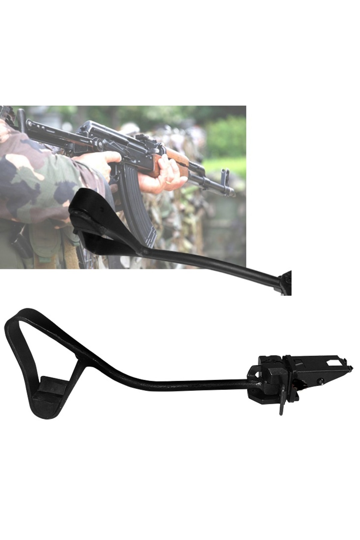 bahadırsilahcılık Kalaşnikof AK47 Metal Seyyar Dipçik