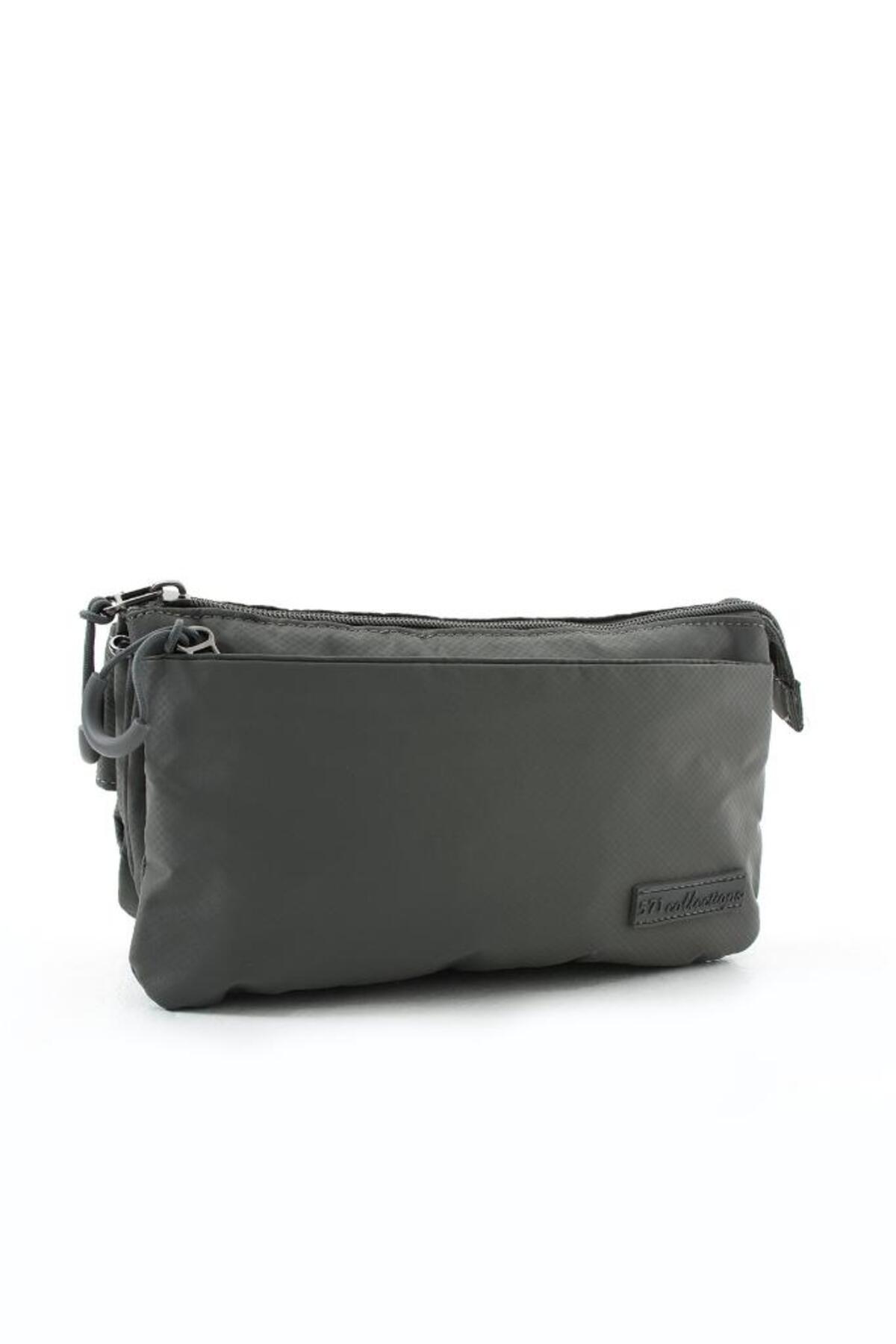 Baginn Unisex Bel Çantası Free Bag Paraşüt Kumaş Hafif Yağmur Geçirmez Kumaş Çok Cepli Body Bag 23*12 Cm görsel 4