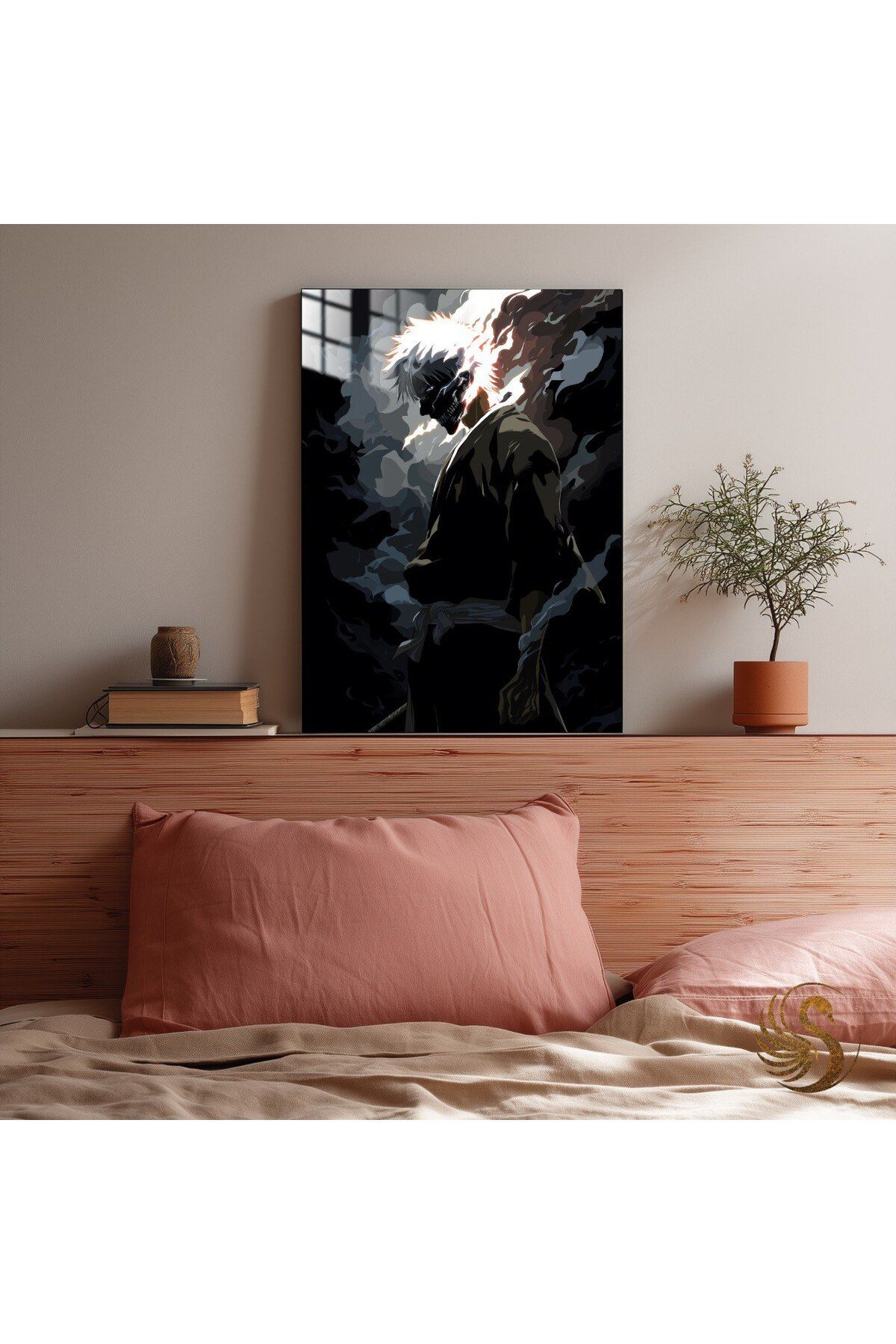 Lora Loom Anime Metal Poster – Dabi | My Hero Academia Duvar Dekoru, Otaku Hediyesi, Karanlık Alev Temalı