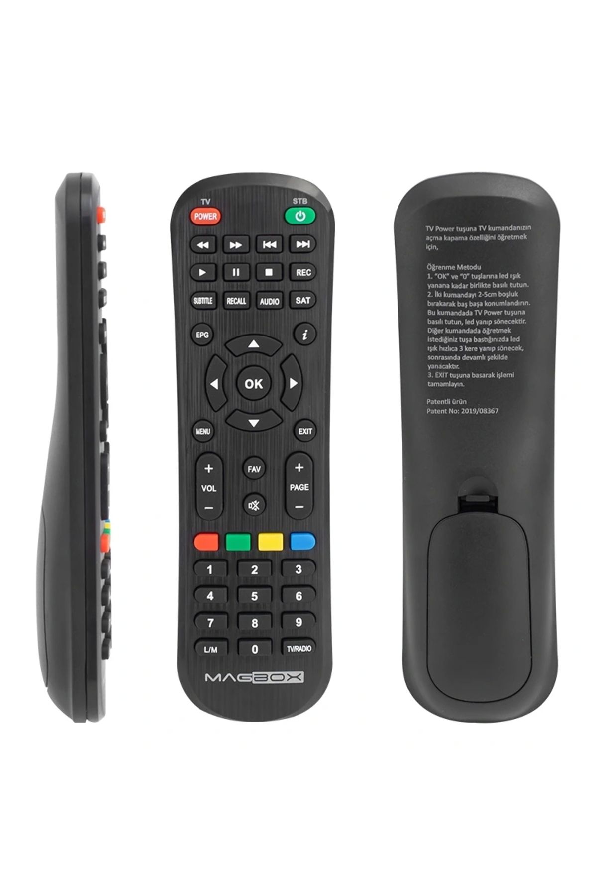 shopwave MAGBOX LMLİ DRAGON LUNA 2020 SERİSİ TV ÖZELLİKLİ AKILLI UYDU KUMANDASI (TÜM LMLİ KUMANDALARA UYAR) (