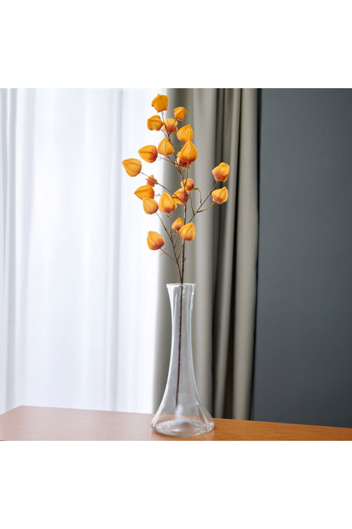 ASPARTAM Dekoratif Yapay Çan Çiçeği - Tarçın - 96 cm