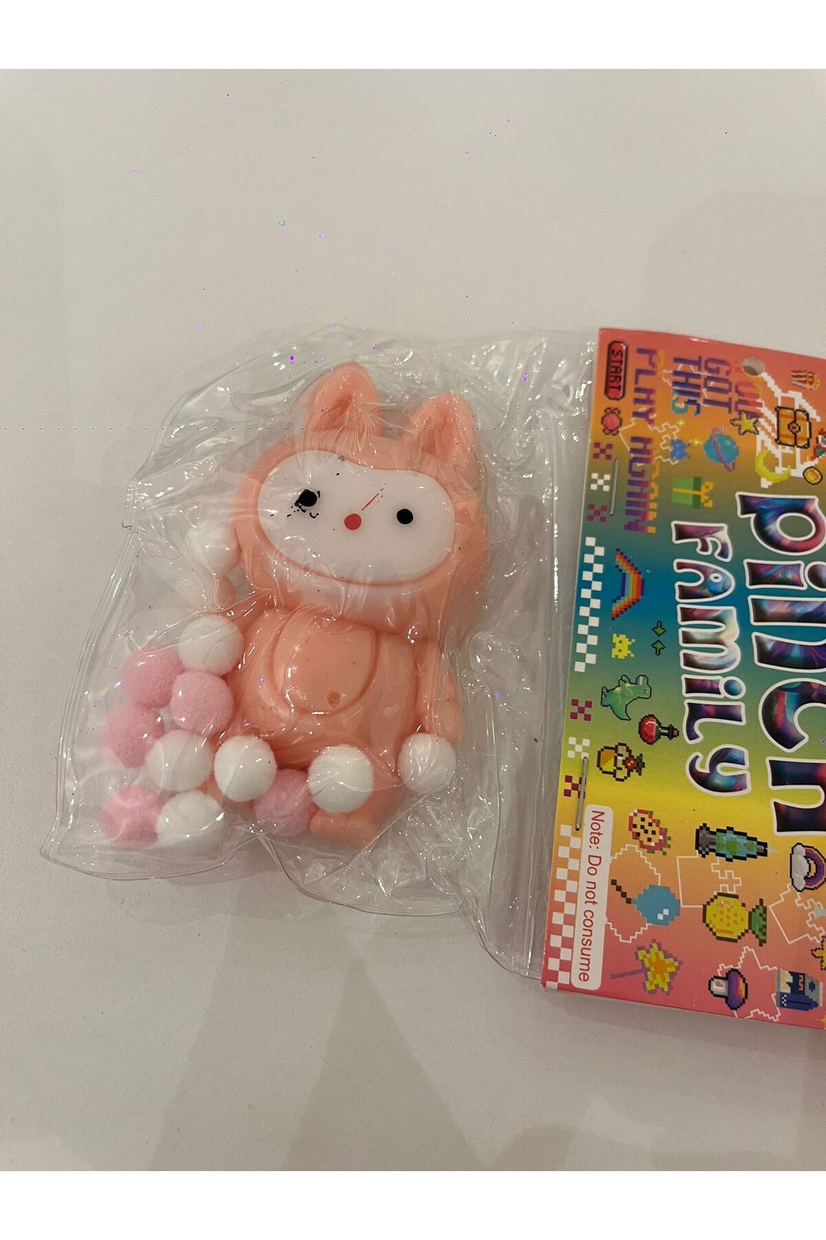 Umut Fufu Squishy Sukuşi Labubu kapibara Antistres Sıkma Oyuncak Pinch Family