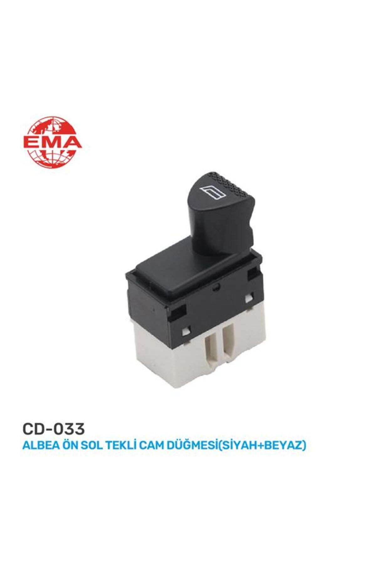 ema CAM AÇMA ANAHTARI FIAT ALBEA SOL KAPI SOL CAM TEKLİ - SÜRÜCÜ