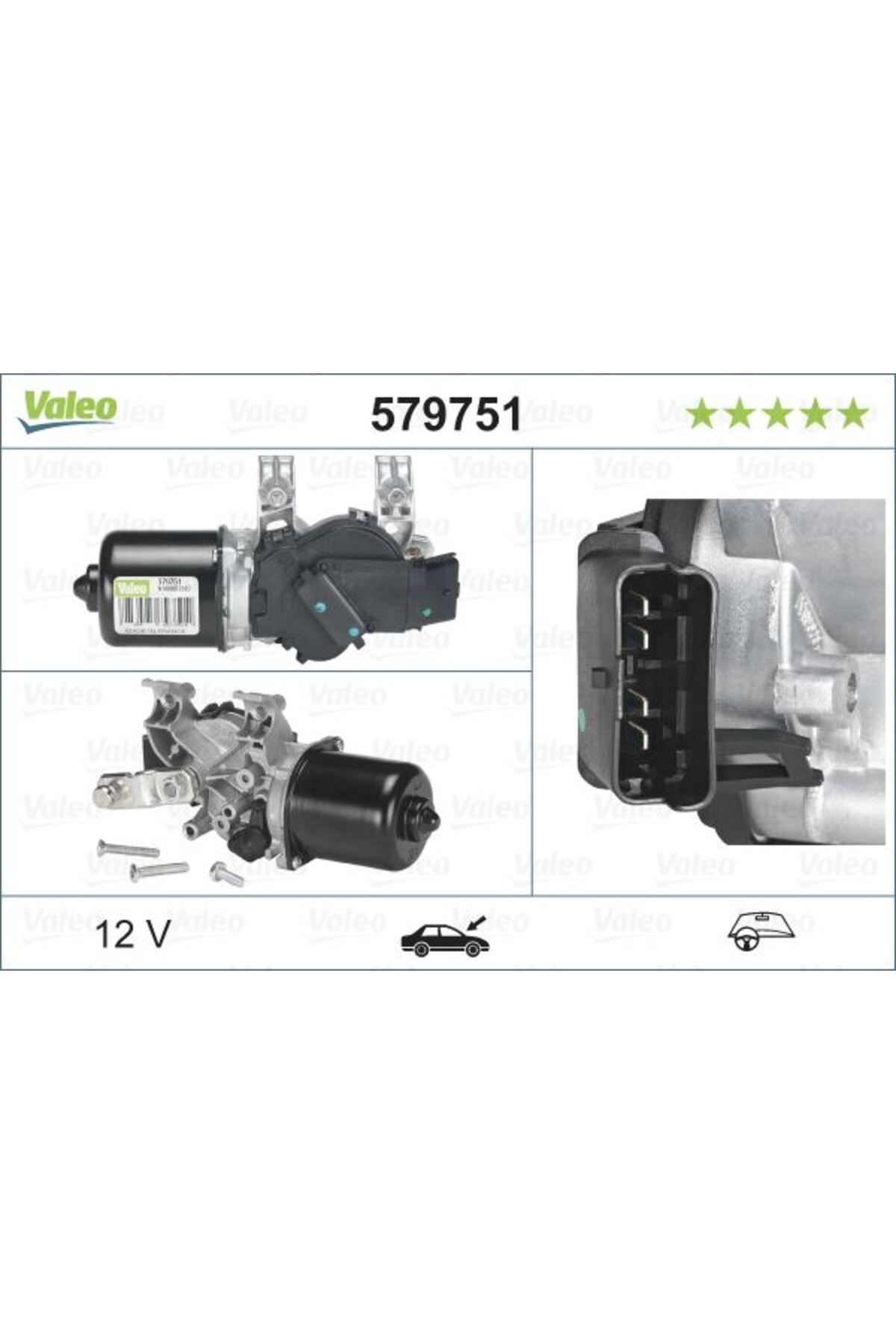 VALEO SİLECEK MOTORU ÖN NISSAN QASHQAI 07