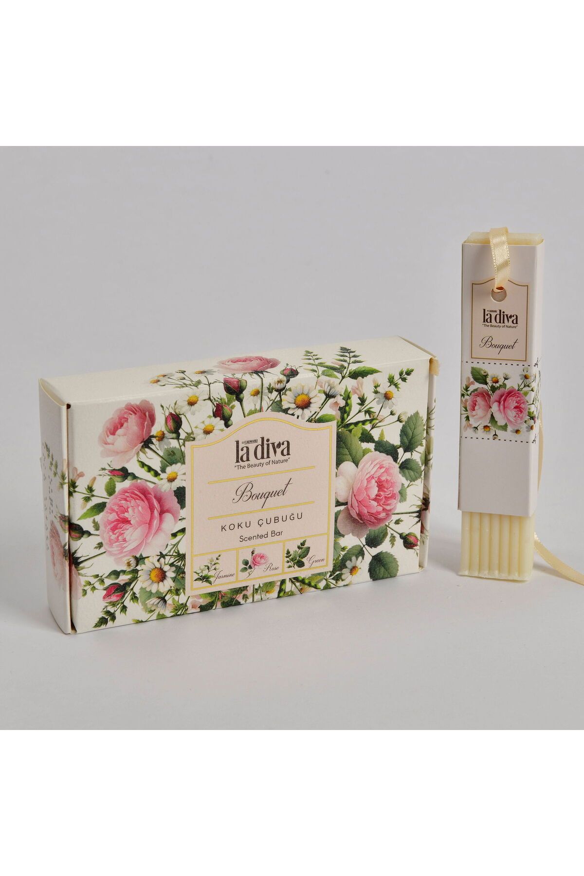 ASPARTAM Diva Bouquet Koku Çubuğu - Bej - 165 gr