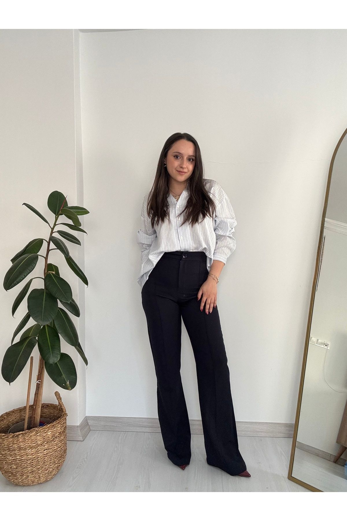 Hilya Atelier Çizgili Gömlek